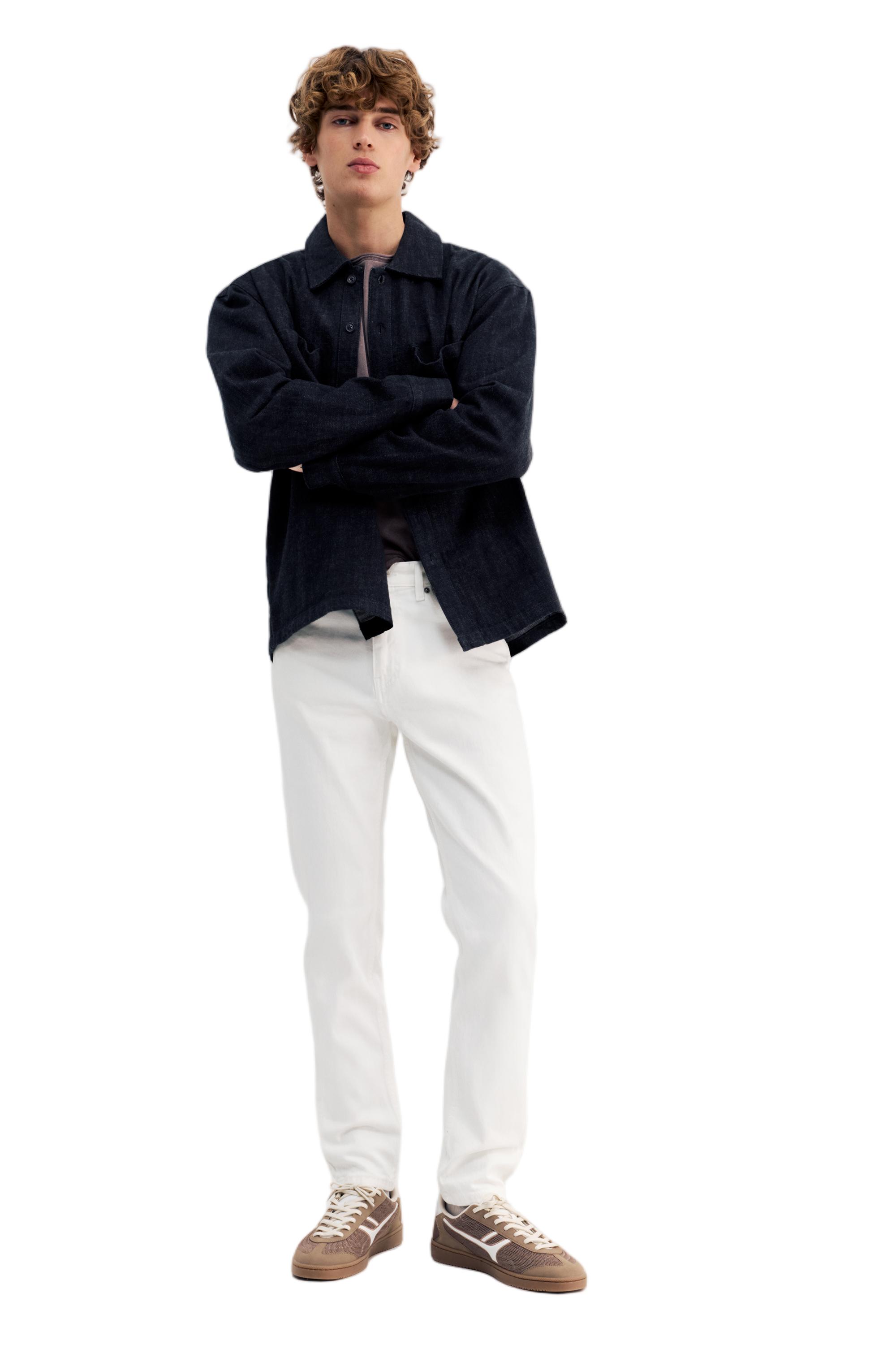 Slim fit jeans — Off white
