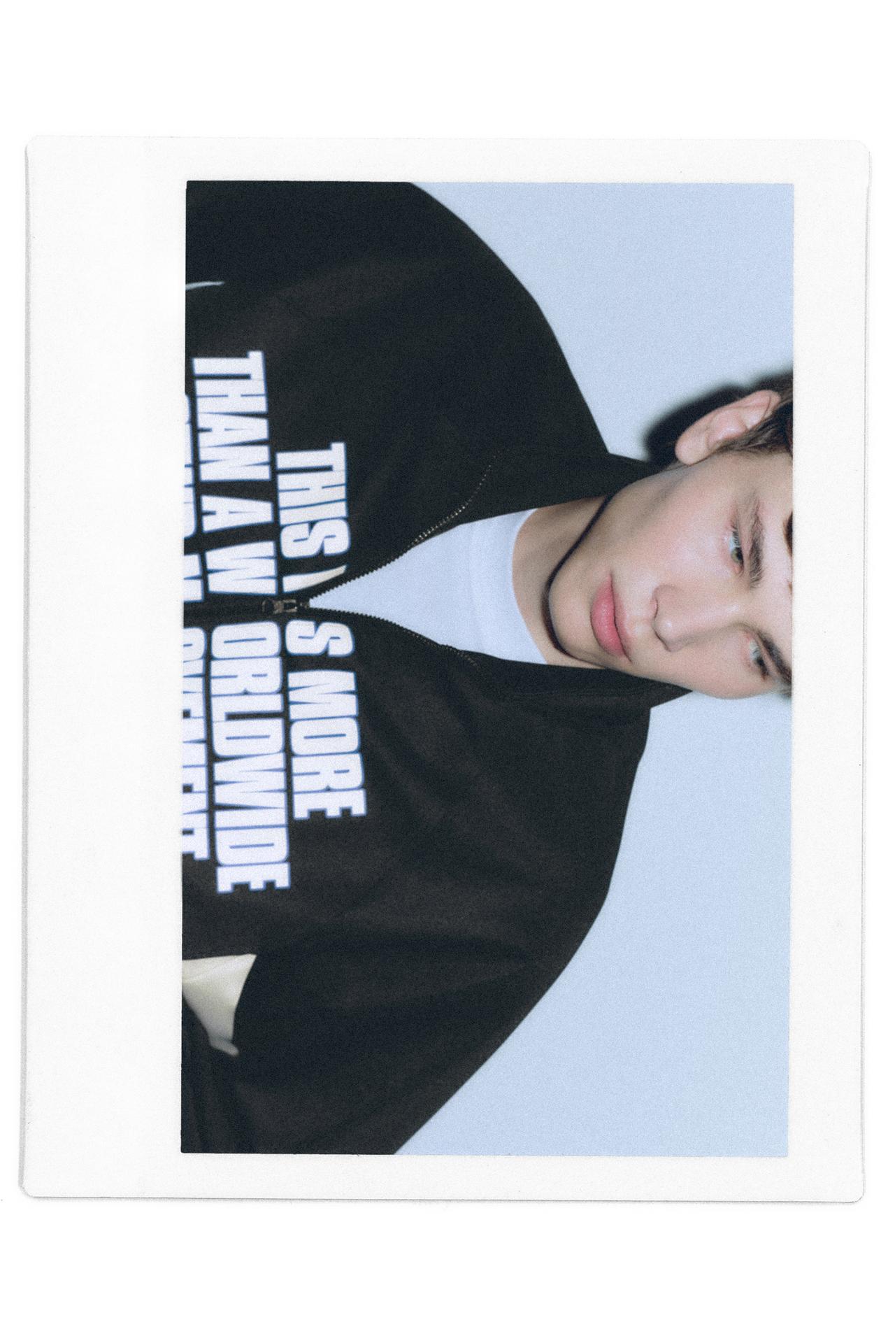 STWD zip jacket — Black
