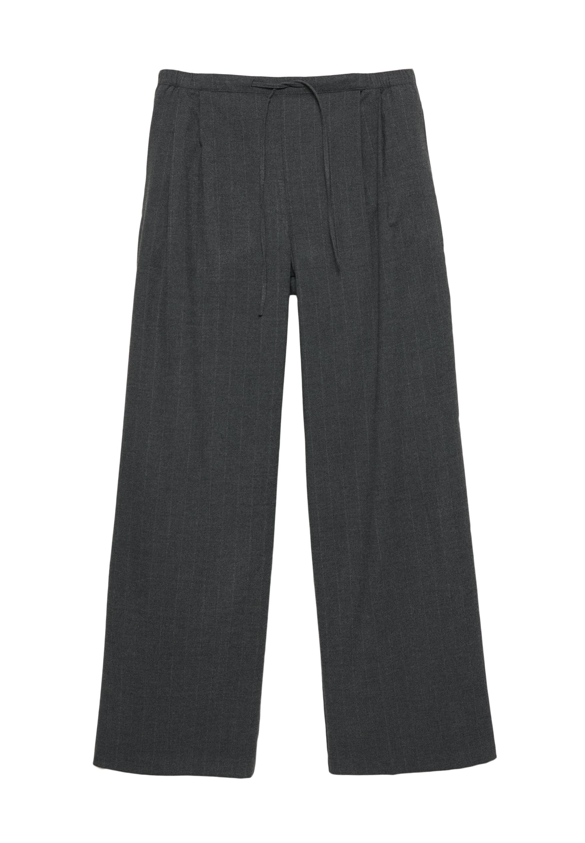 İnce çizgili jogger pantolon