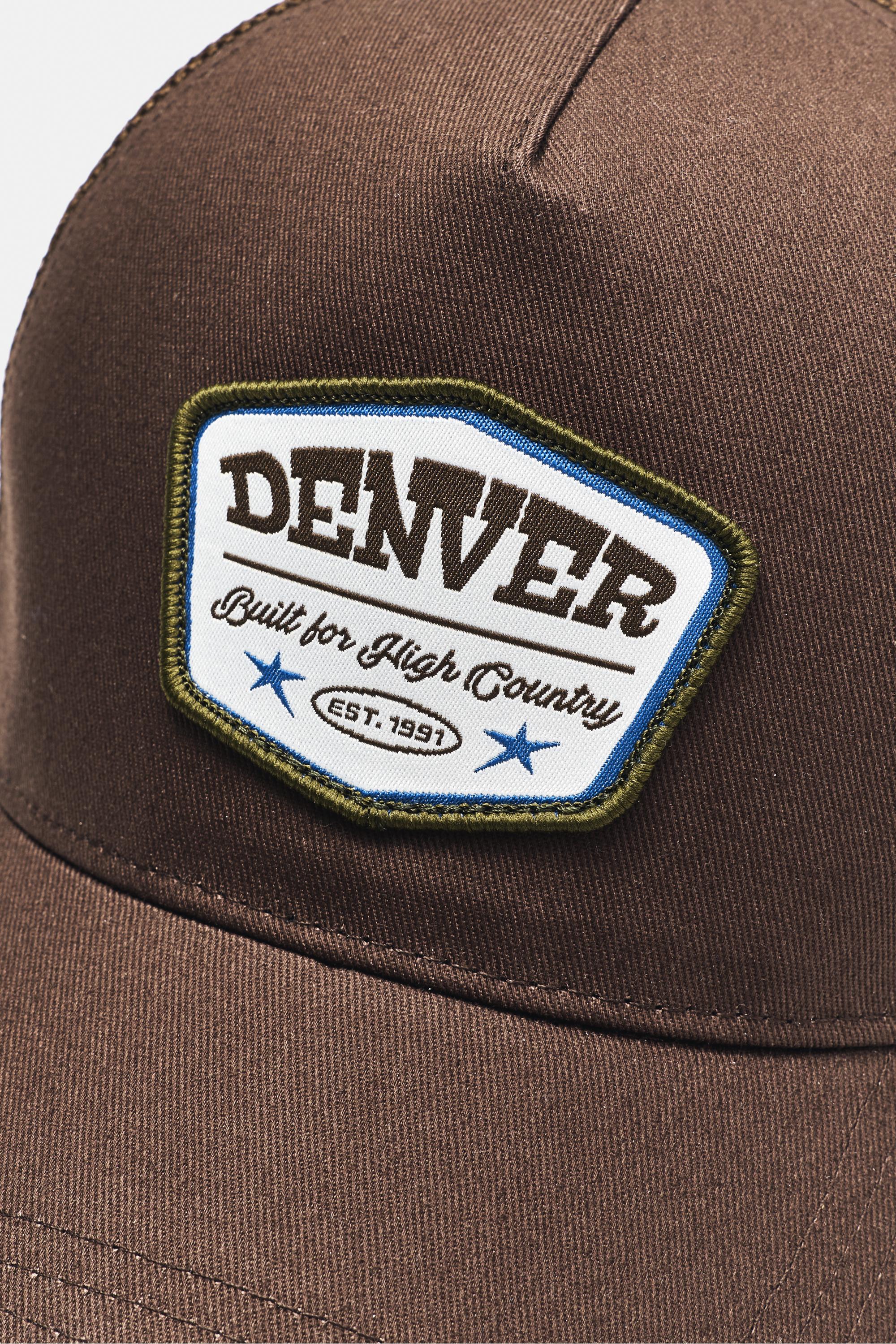 Denver trucker cap — Brown