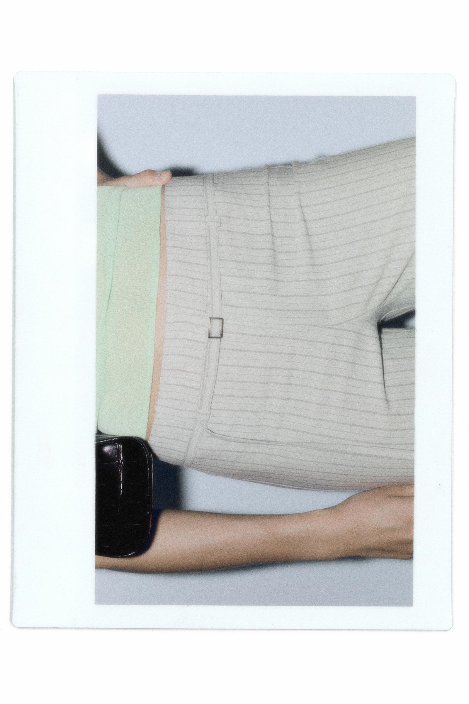 Striped capris — Striped