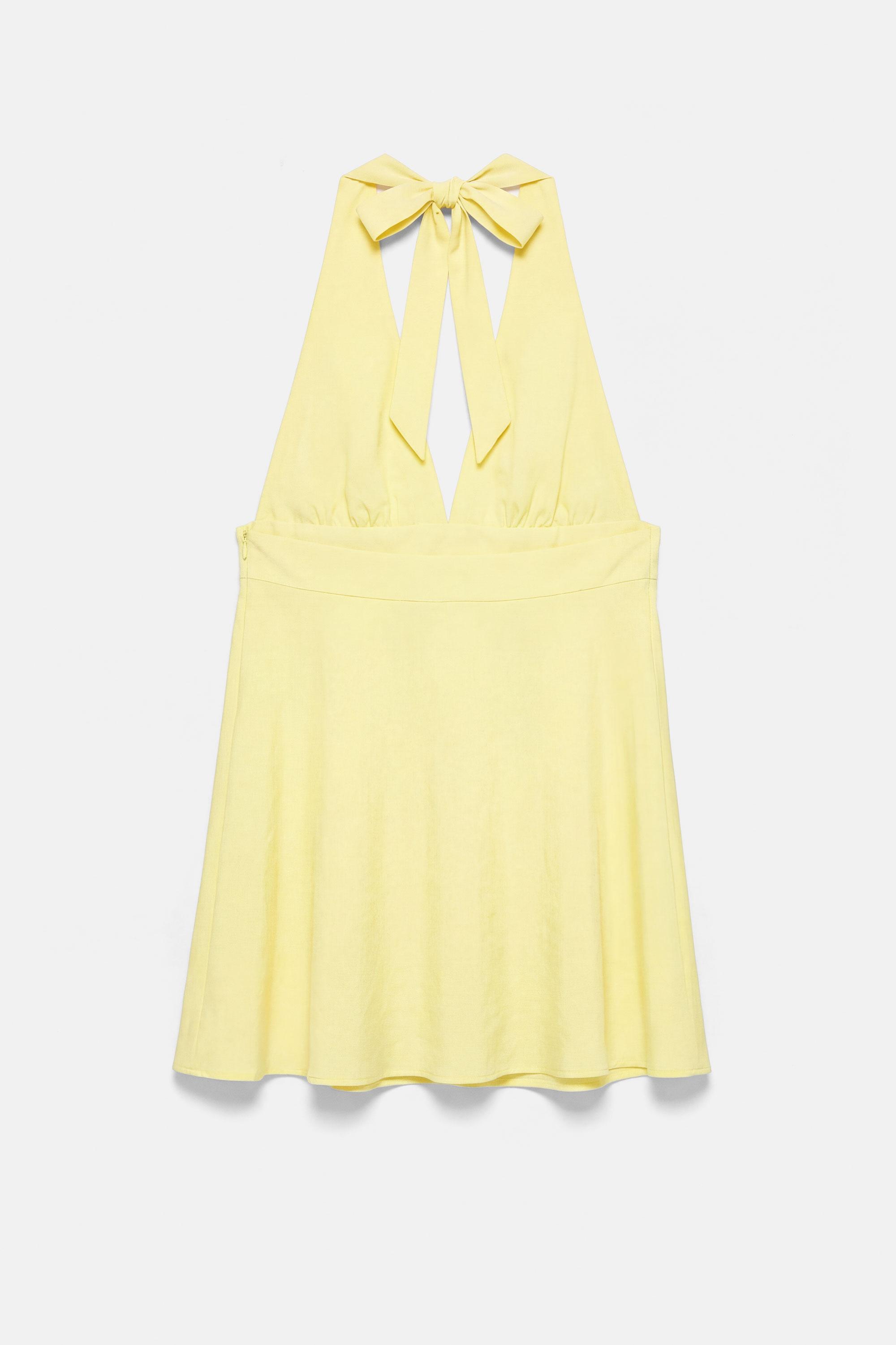 Short halter dress