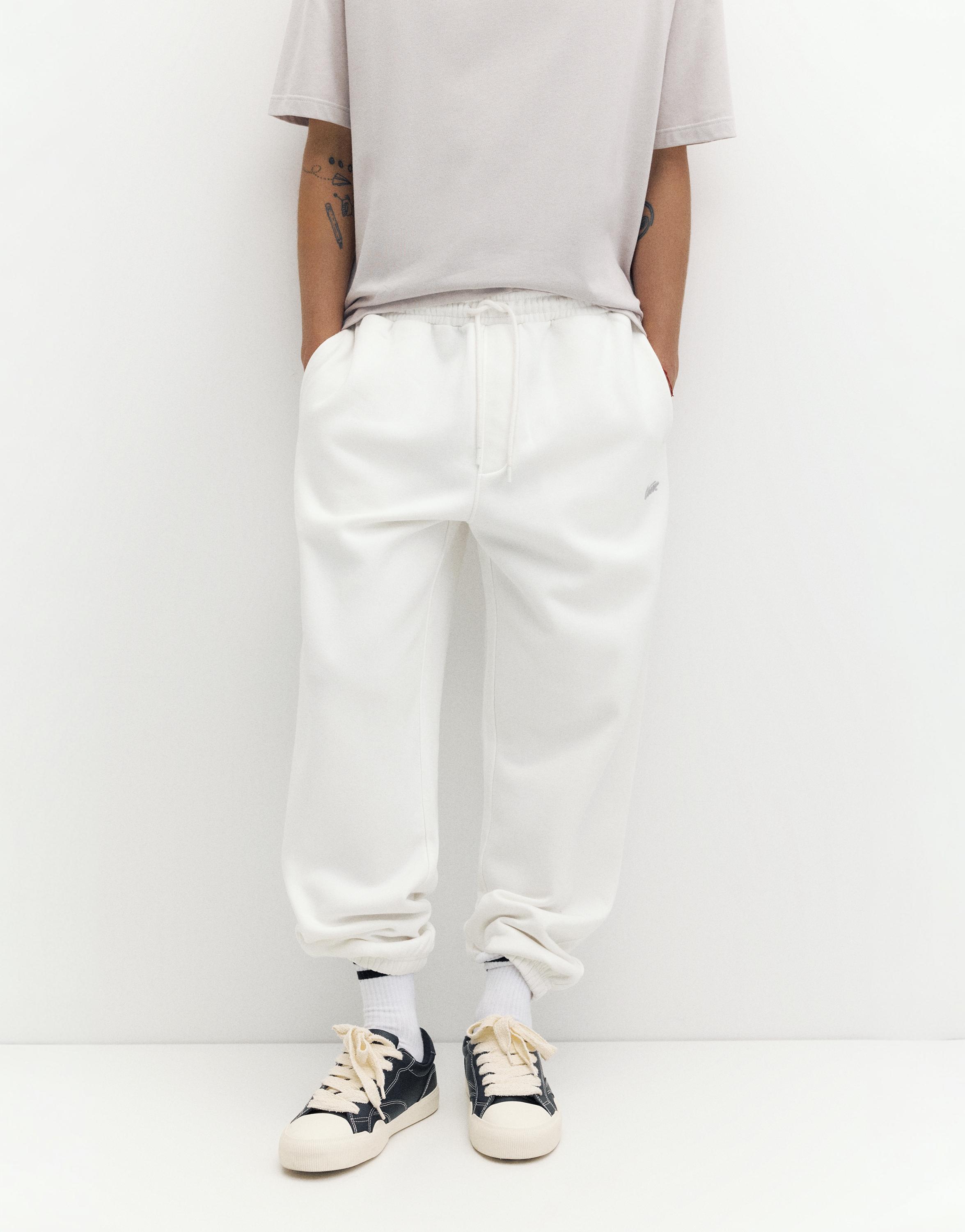 STWD joggers — Off white