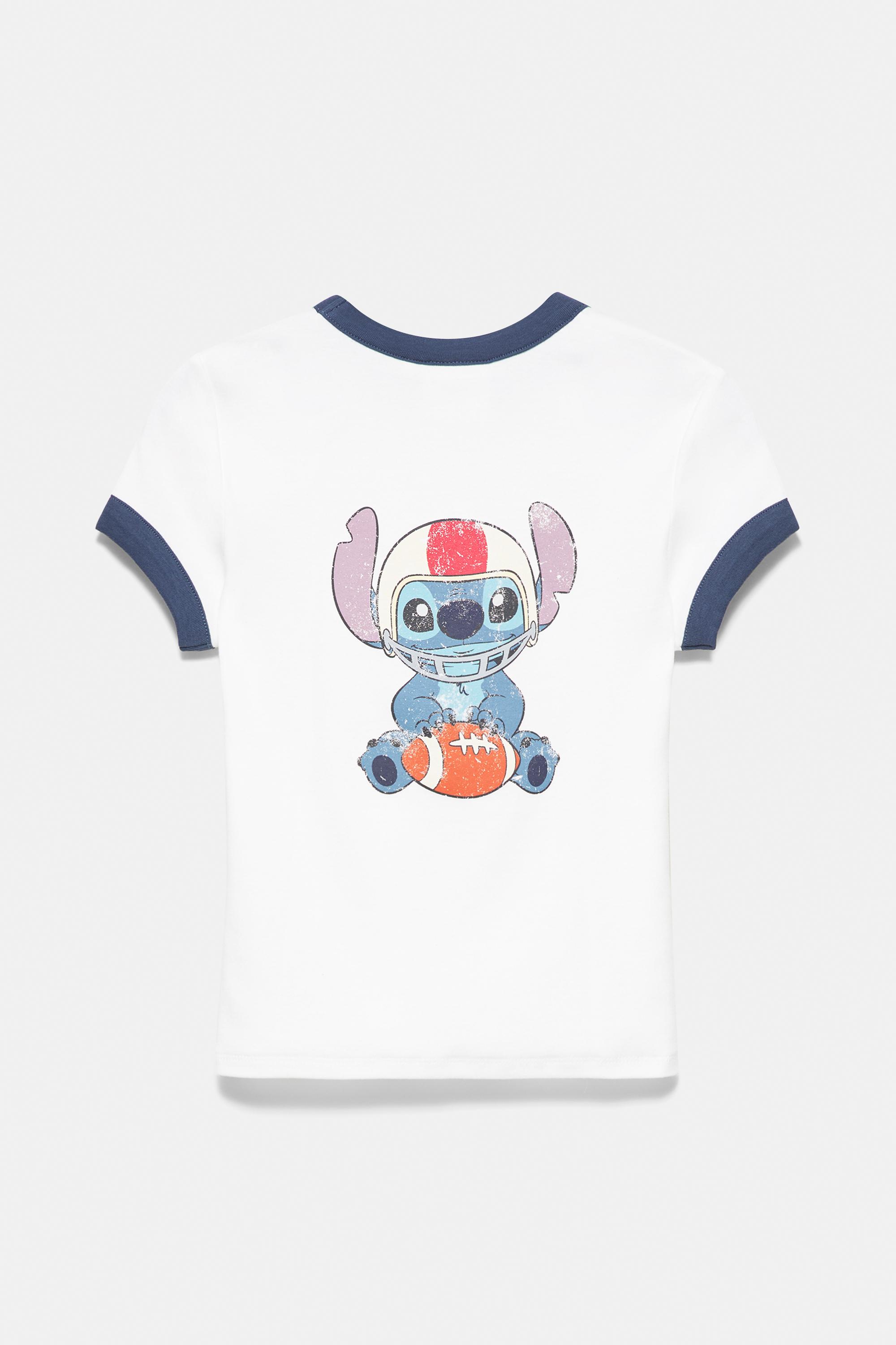 Lilo & Stitch slim fit T-shirt — White