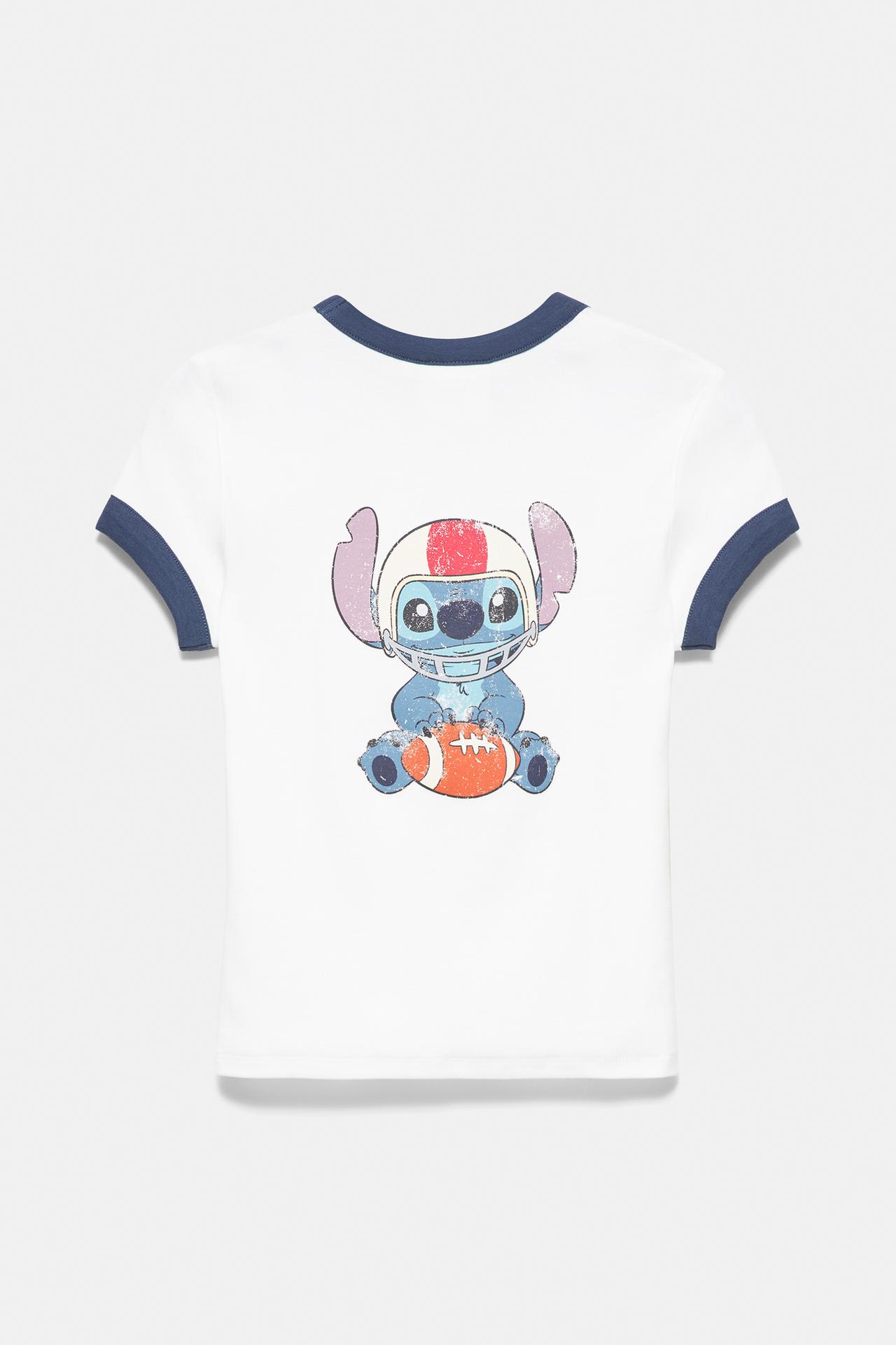 Lilo & Stitch slim fit T-shirt — White