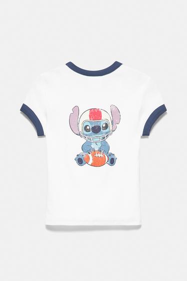 Lilo & Stitch slim fit T-shirt — White 9