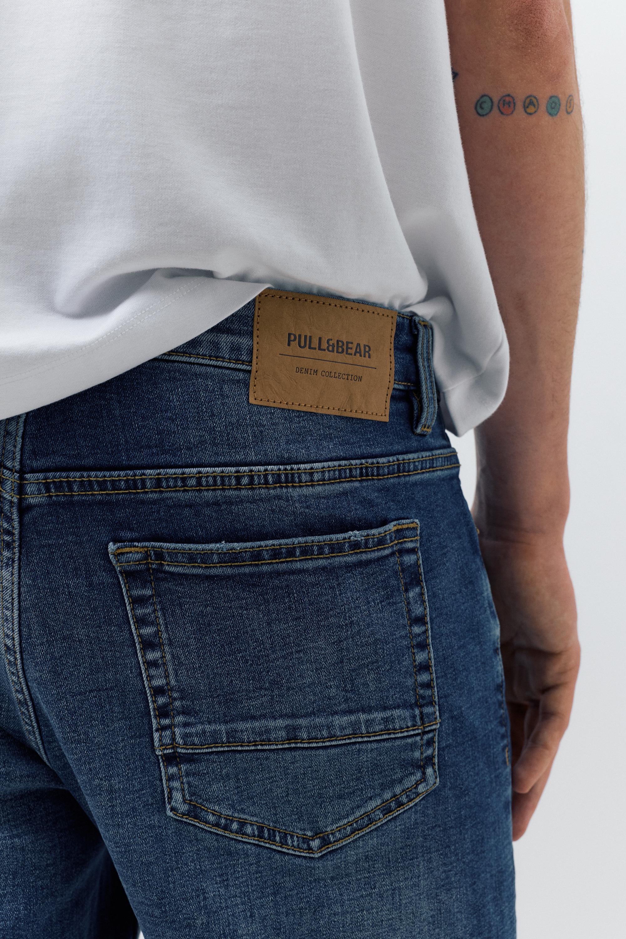 Basic skinny jeans — Dark blue