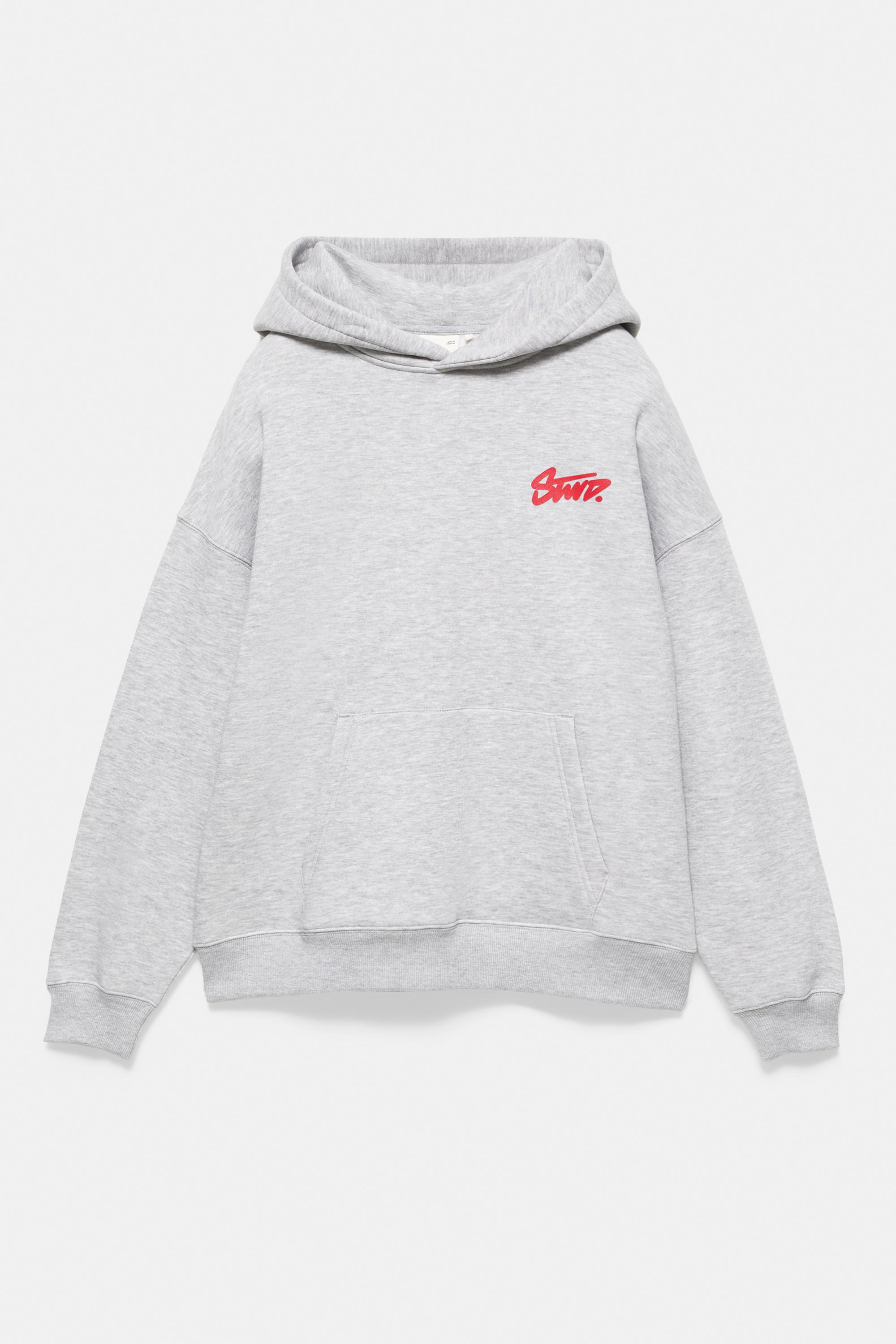 Pull&Bear Kapüşonlu STWD sweatshirt görsel 3