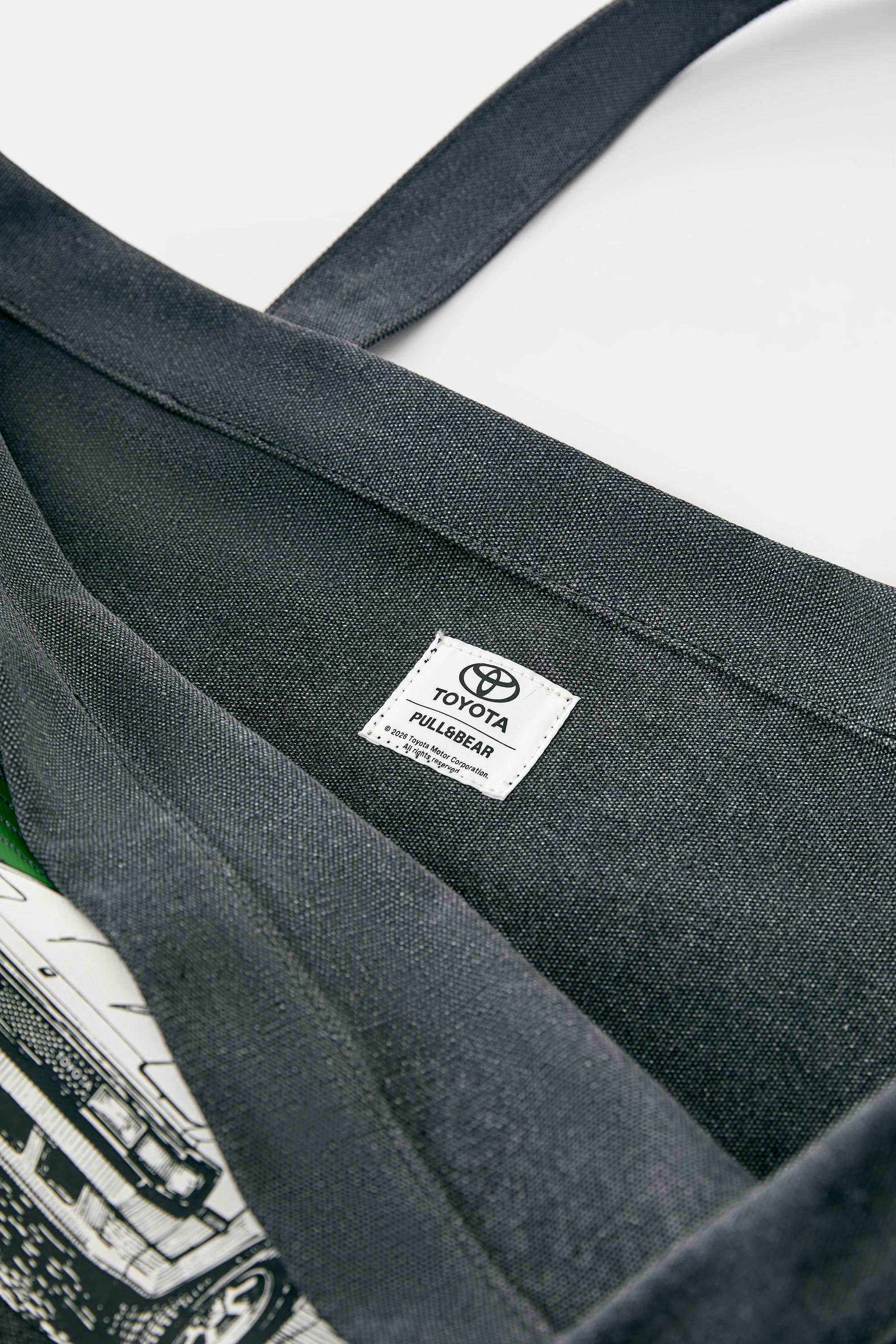 Toyota canvas shopper bag — Charcoal