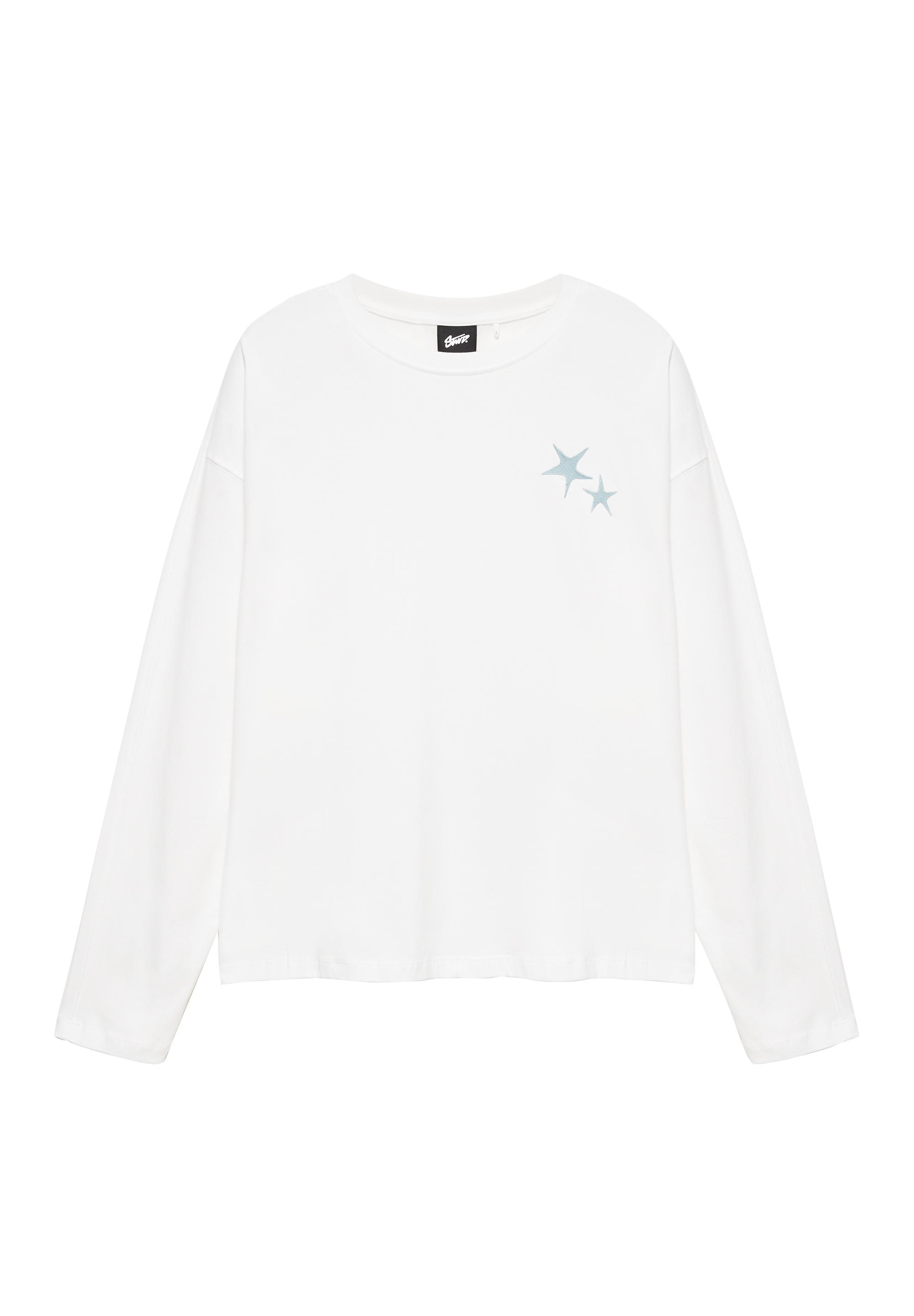 STWD boxy star T-shirt — Off white