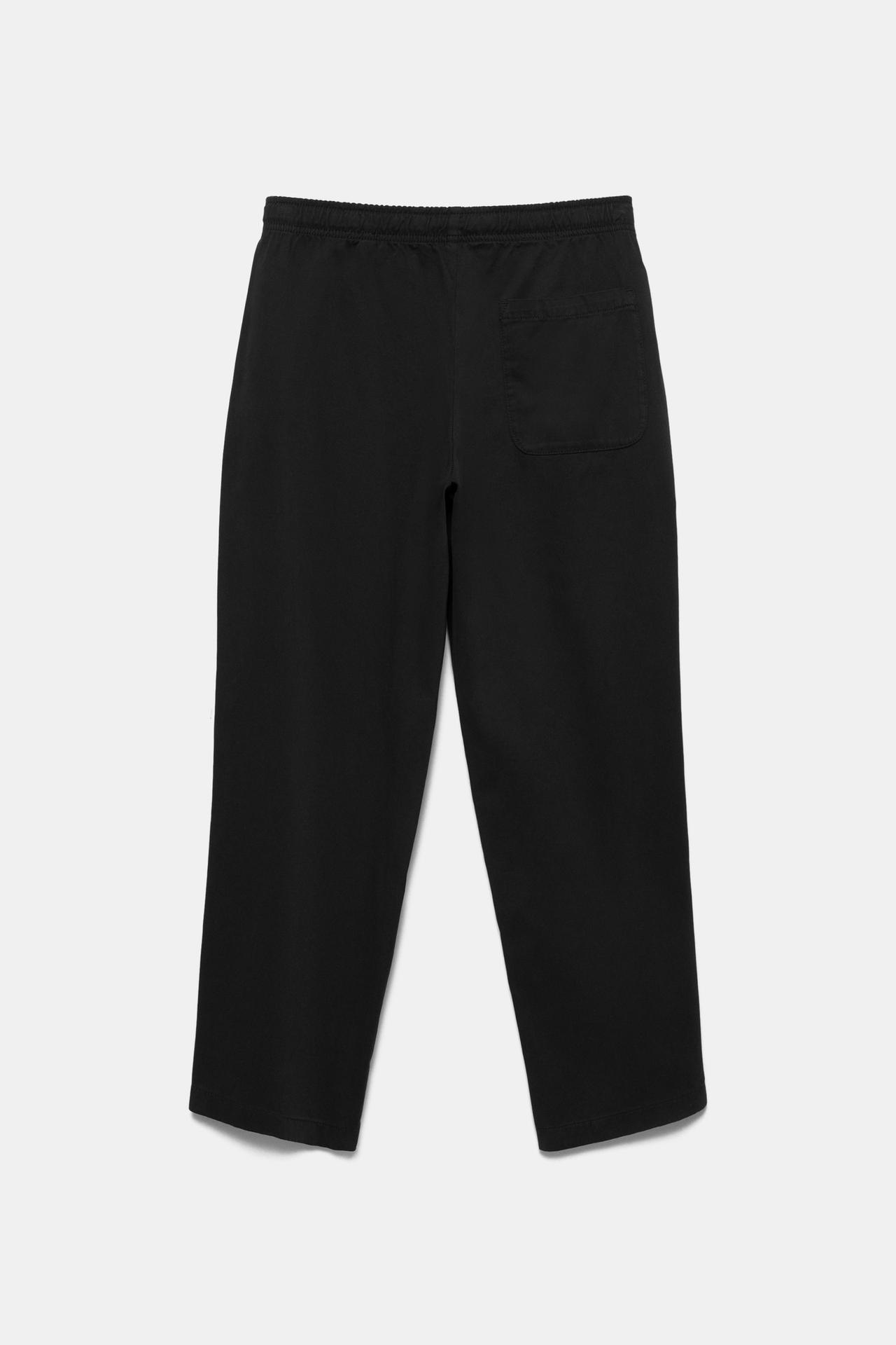 Baggy jogger pants — Black