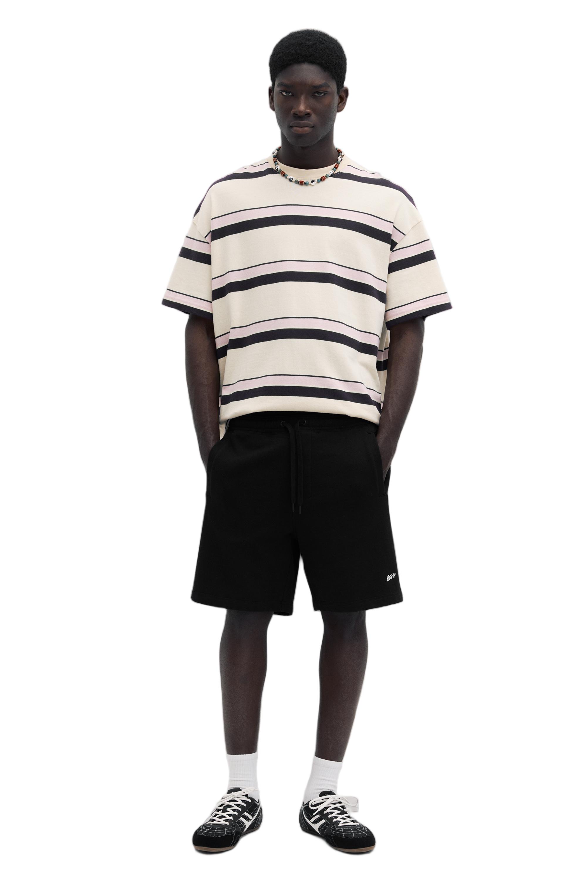 STWD jogger Bermuda shorts — Black