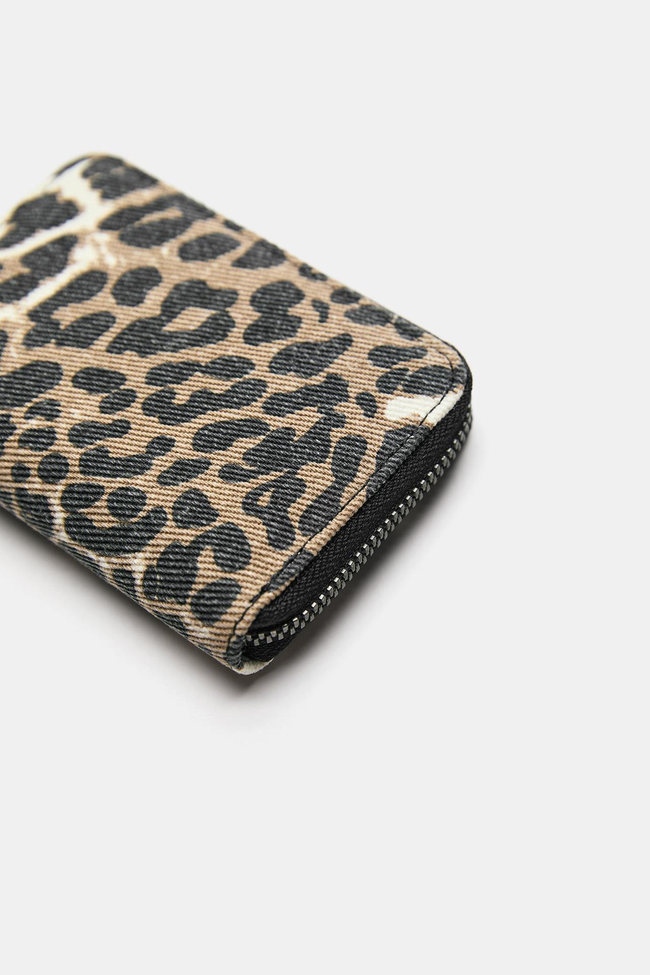 Leopard print wallet — Leopard