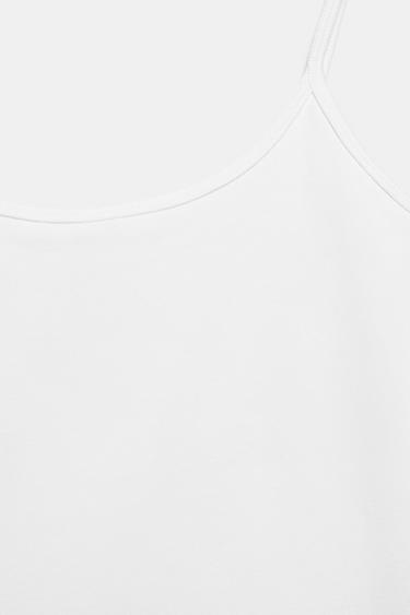Thin strap top — White 8