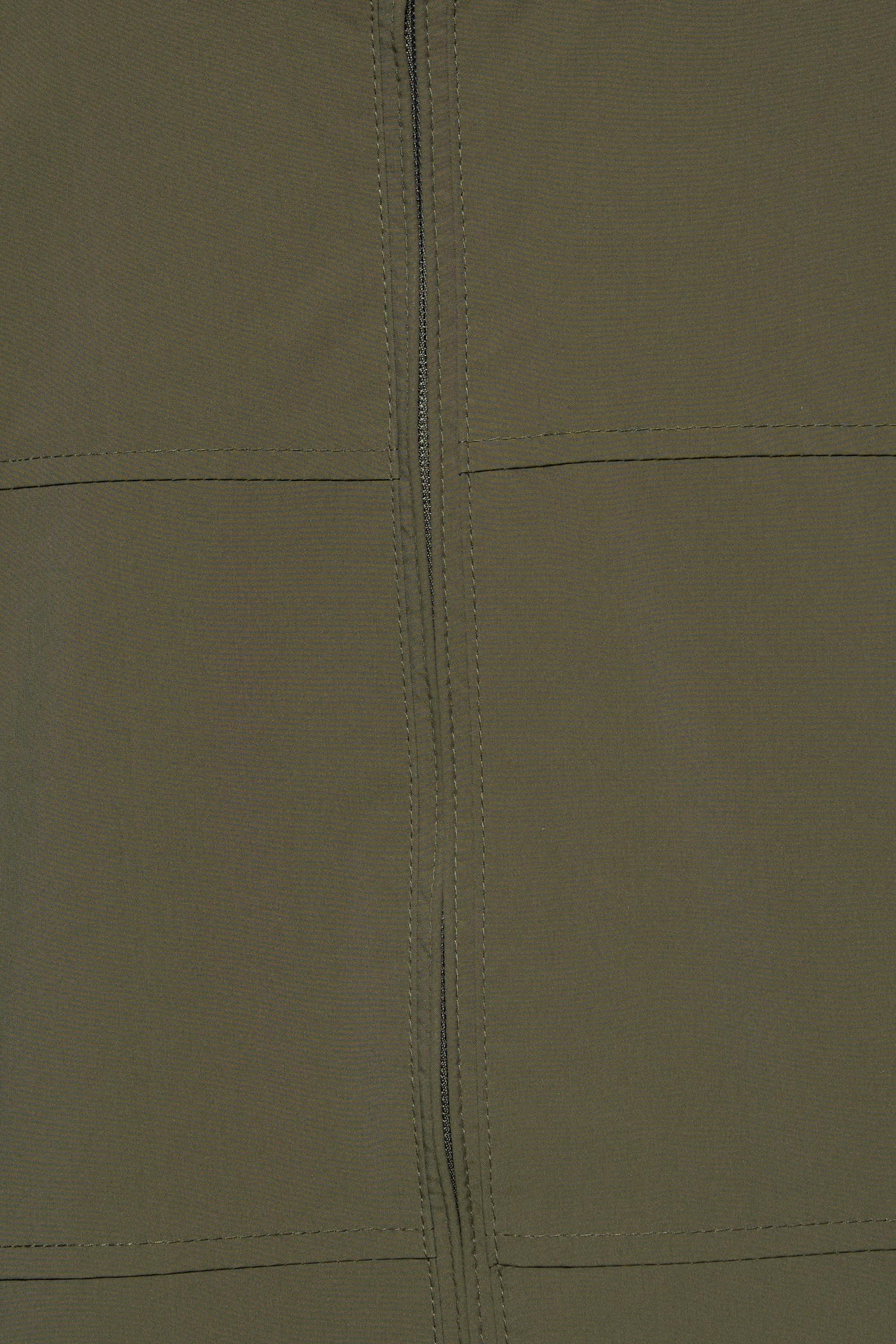 Lightweight hooded raincoat — Khaki (alternate view)