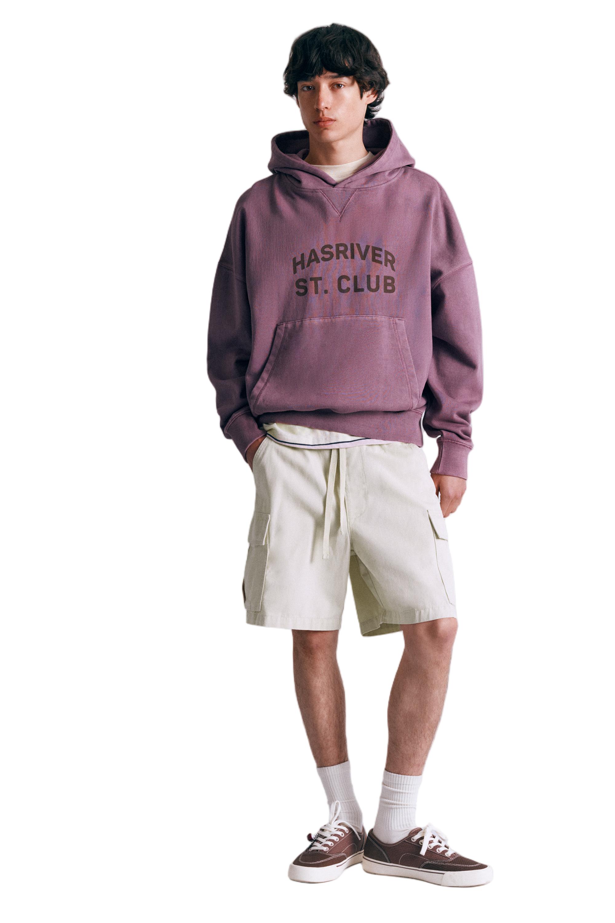 Cargo Bermuda shorts — Ecru