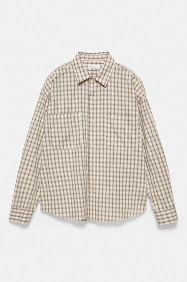 Long sleeve check shirt — Vanilla 7