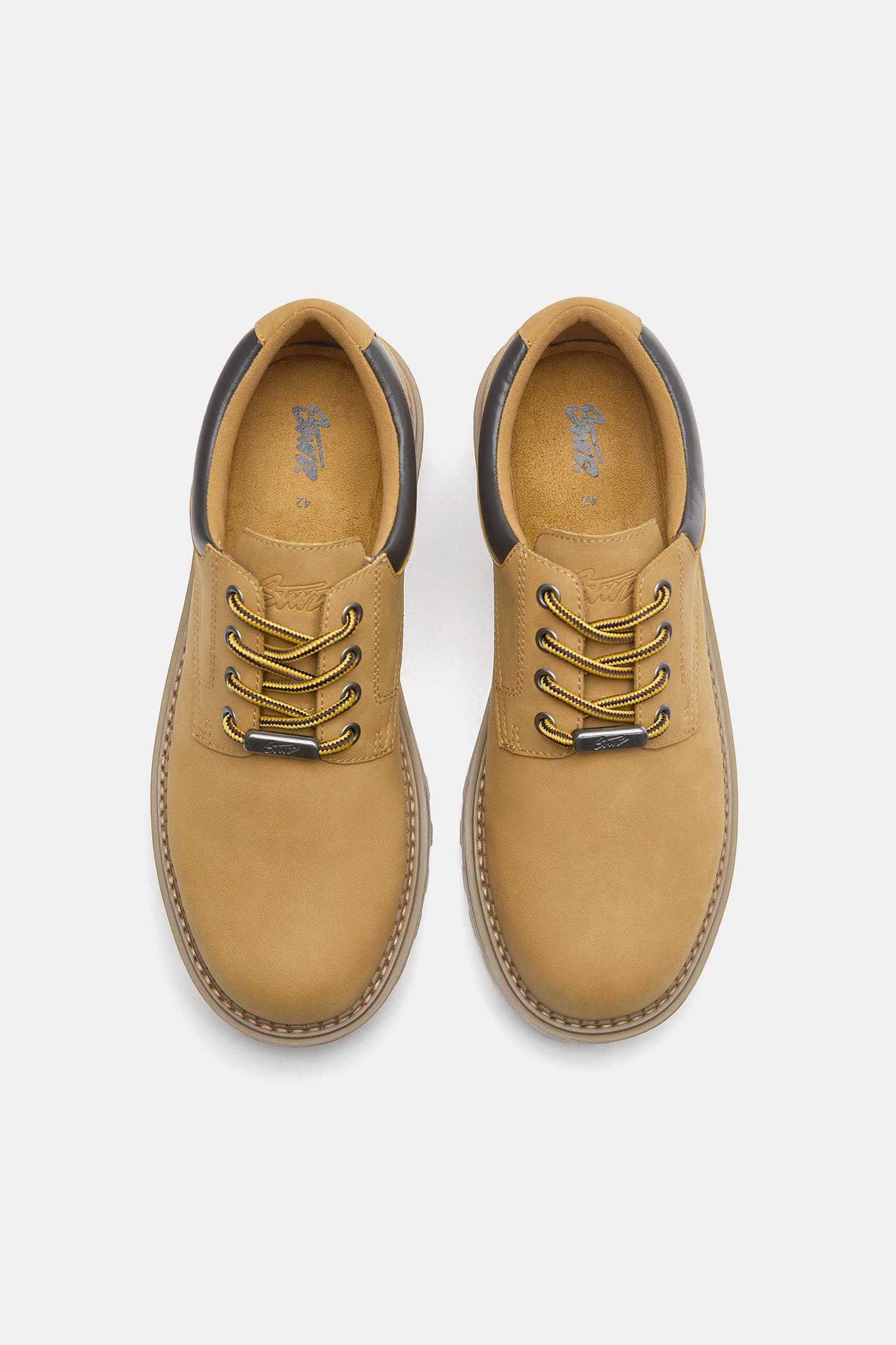 STWD lace-up shoes — Mustard