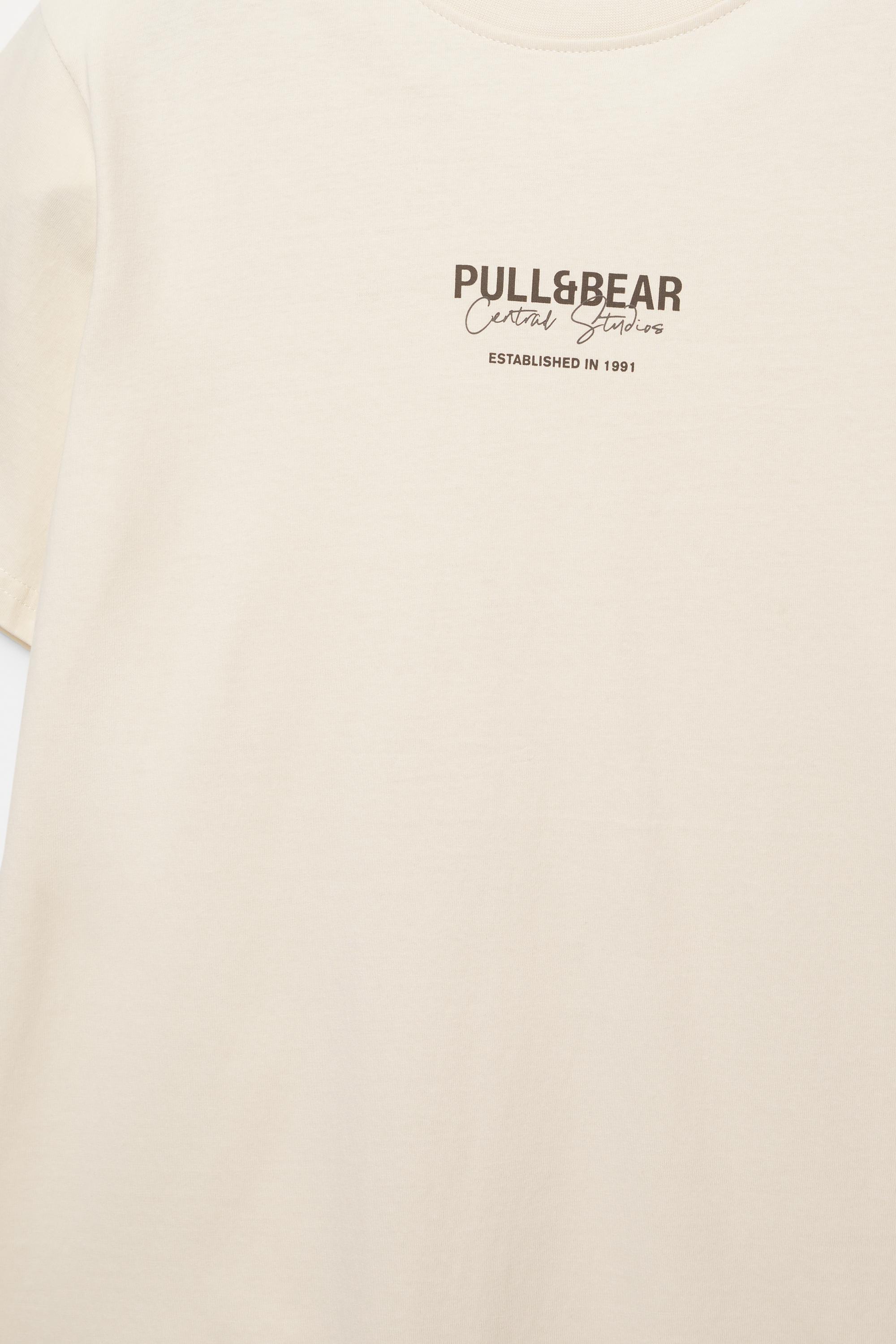 Embroidered logo T-shirt — Off white