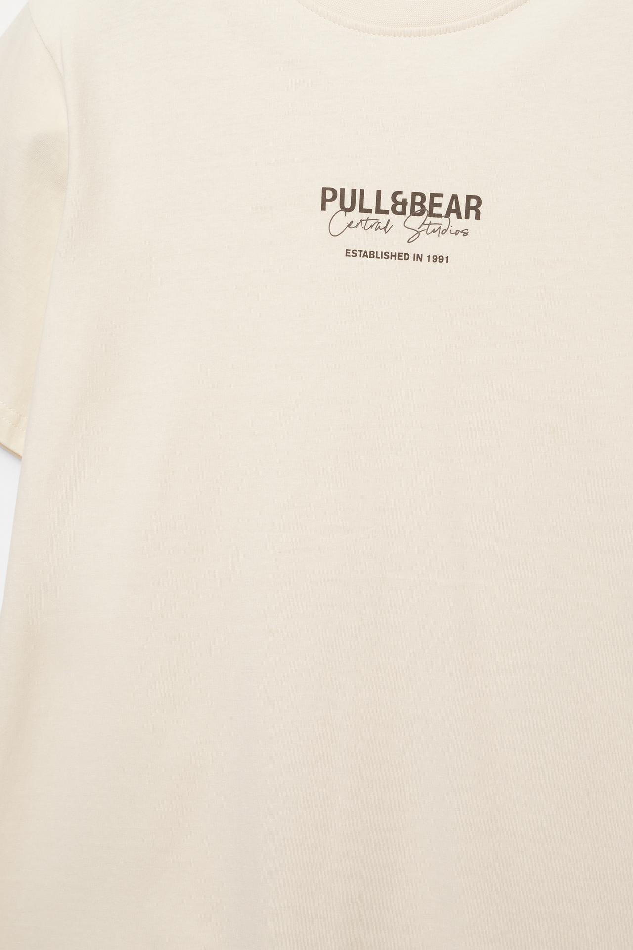 Embroidered logo T-shirt — Off white
