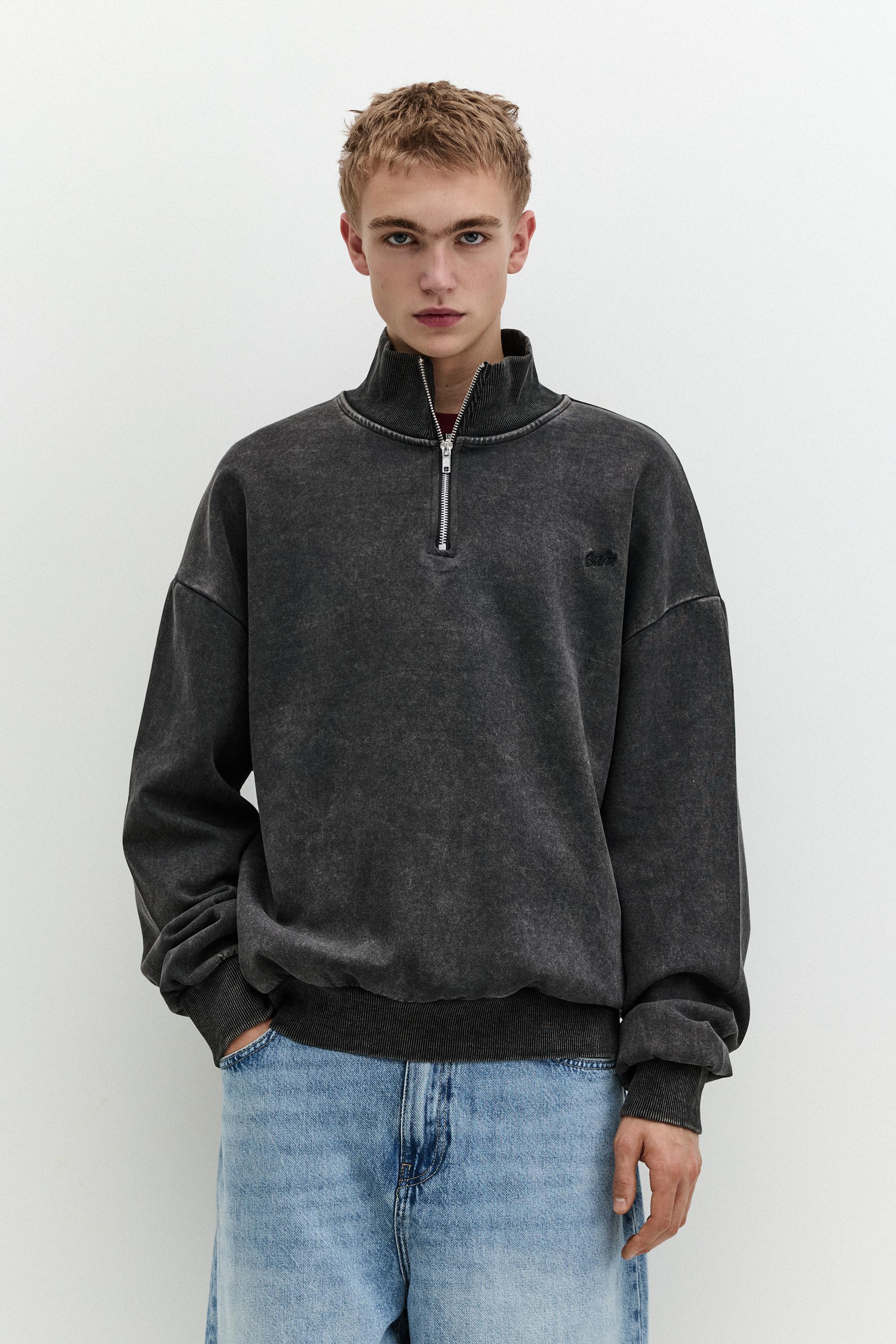 Sudadera cuello cremallera STWD