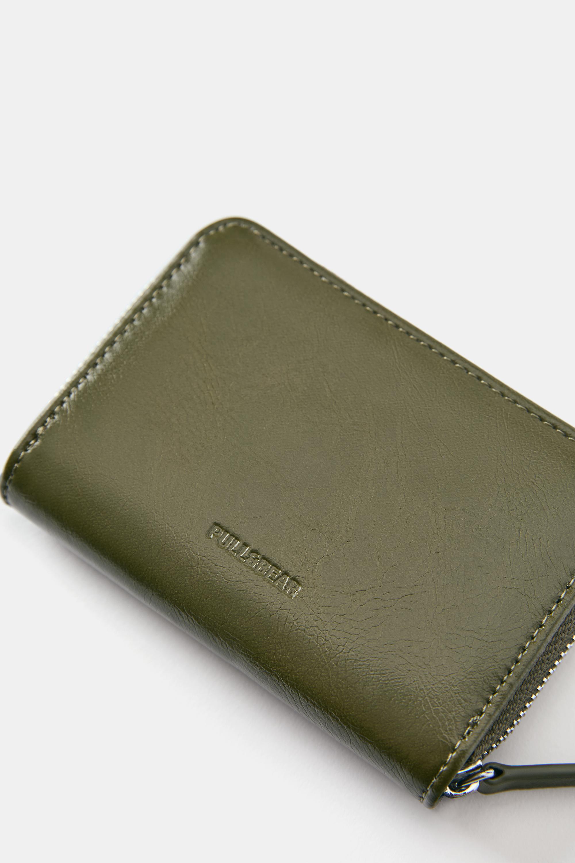 Plain wallet — Green