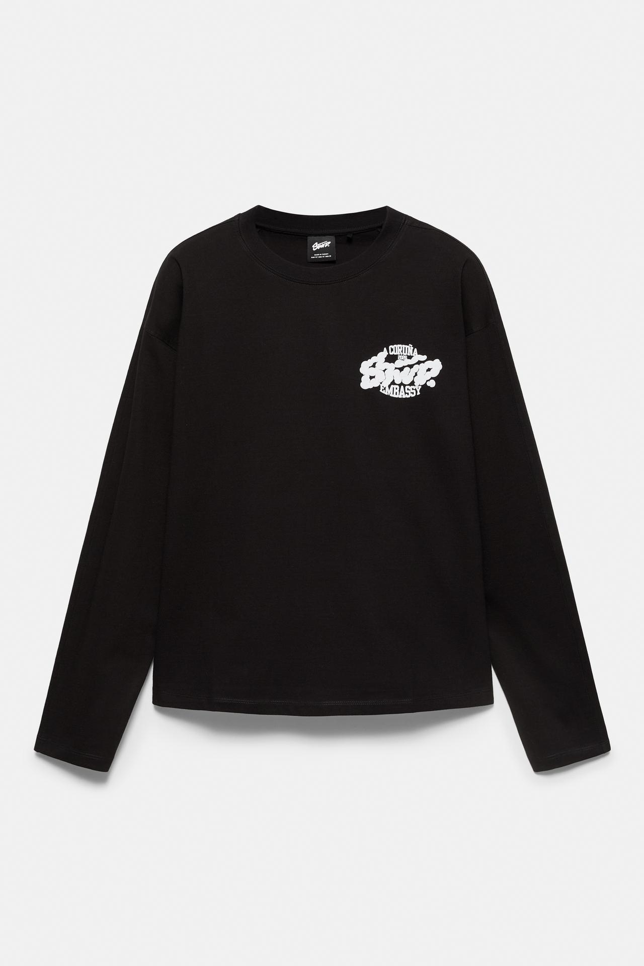STWD Embassy Coruña T-shirt — Black