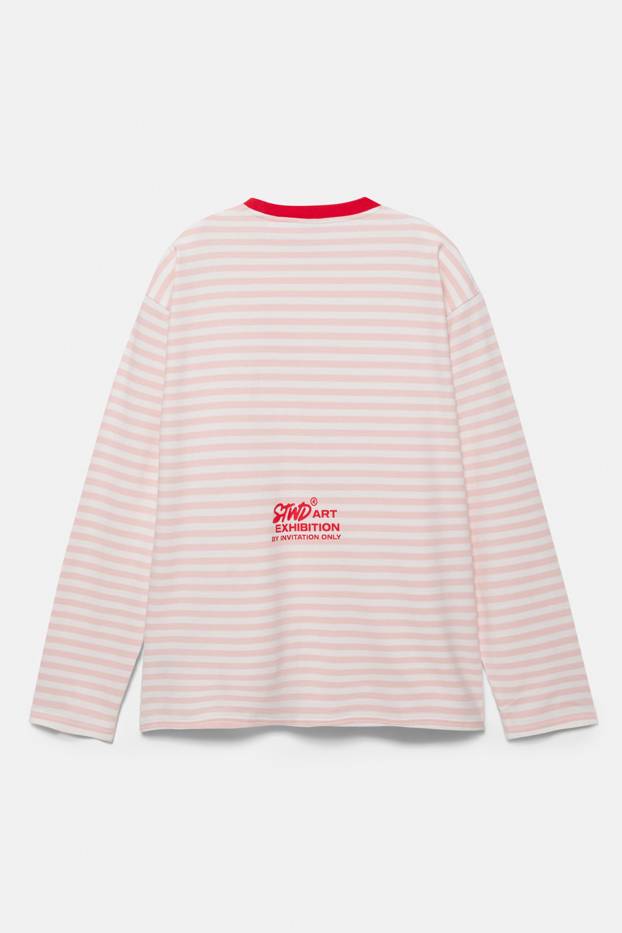 Çizgili uzun kollu t-shirt - Görsel 28