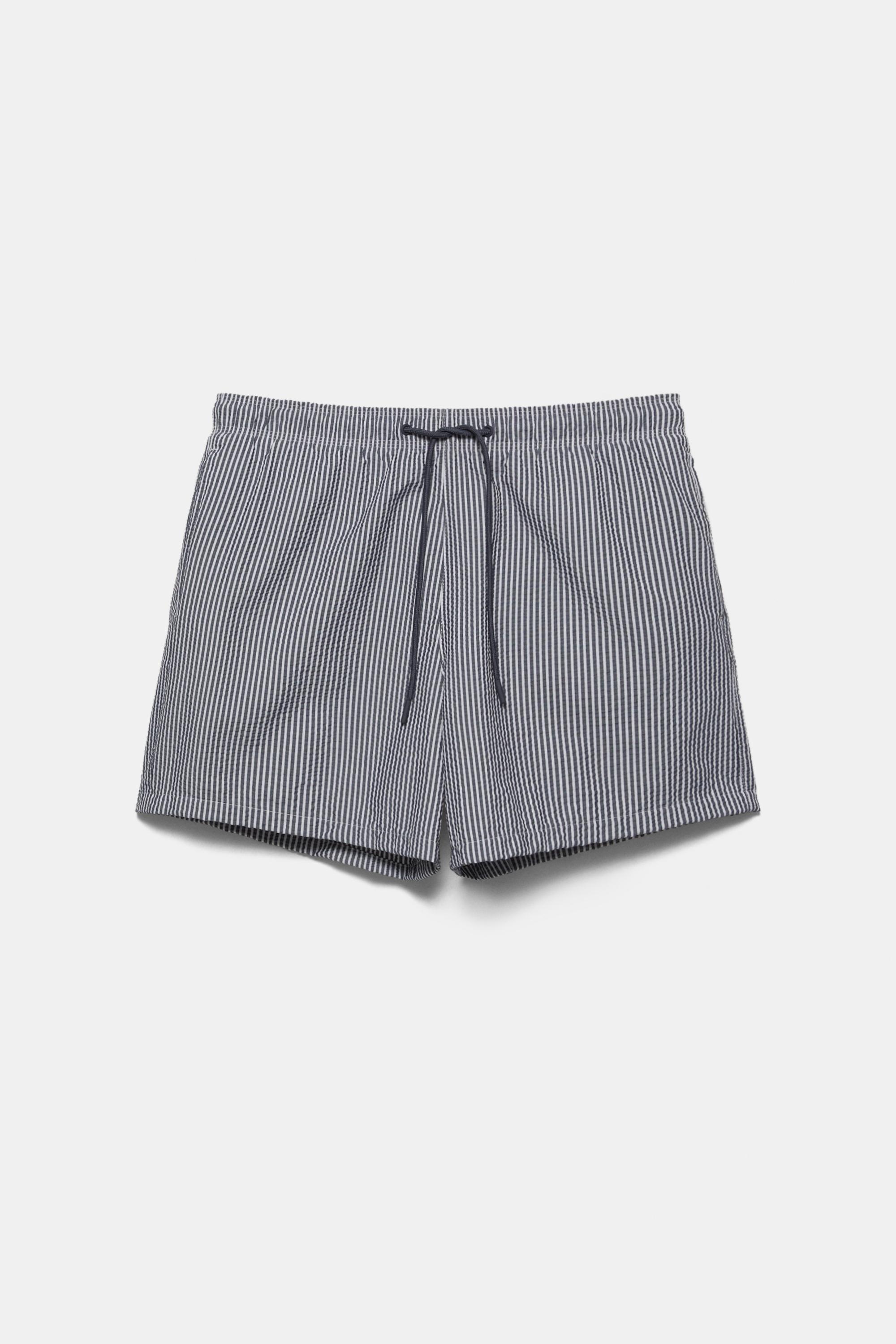 Gofre kumaş çizgili mayo - Görsel 35