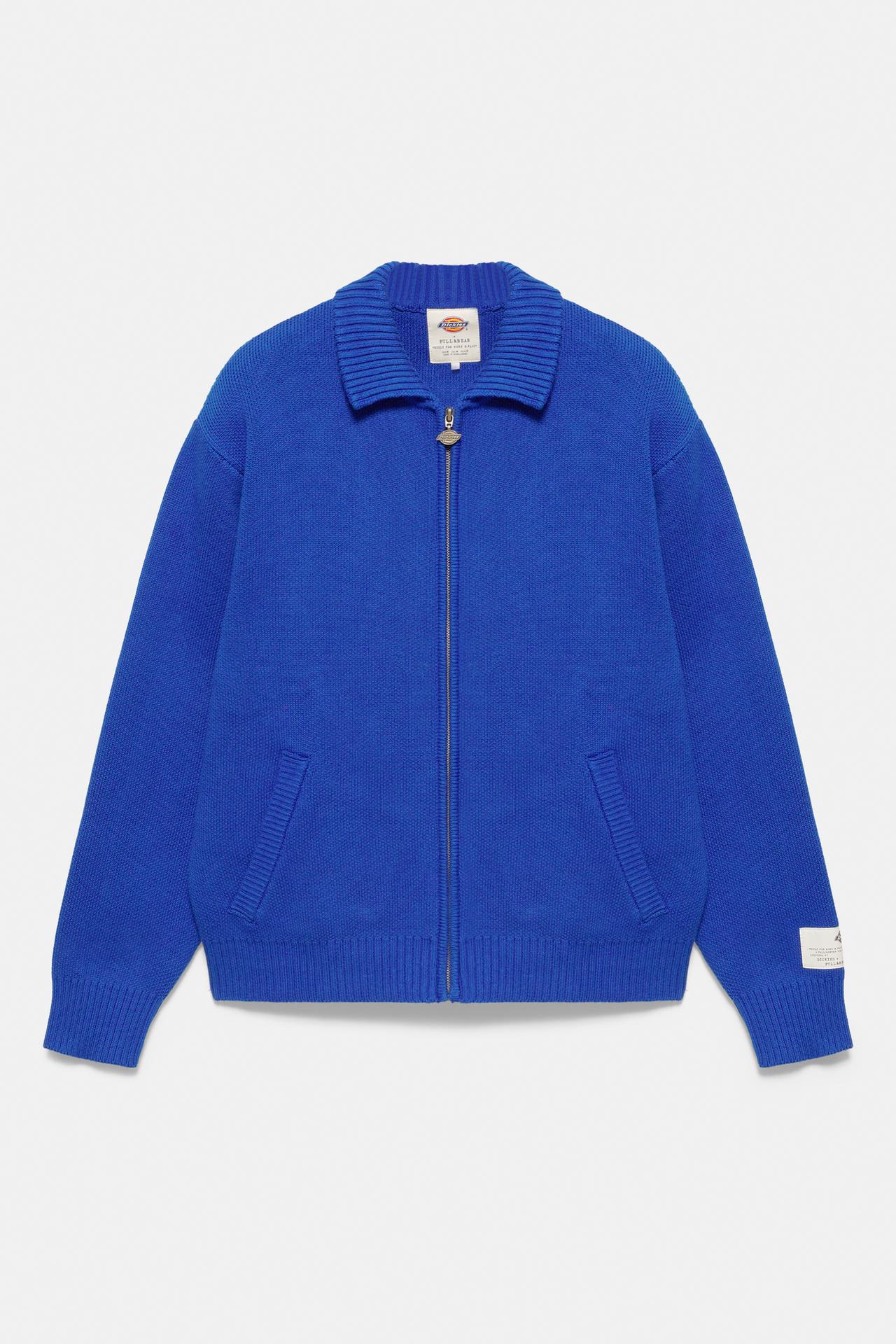 Dickies blue cardigan — Bluish