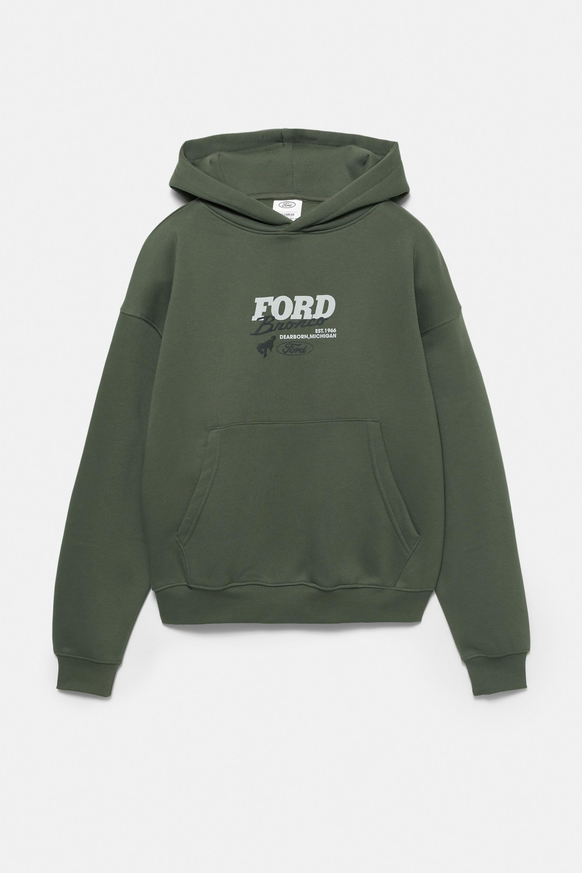 Ford Bronco hoodie — Khaki