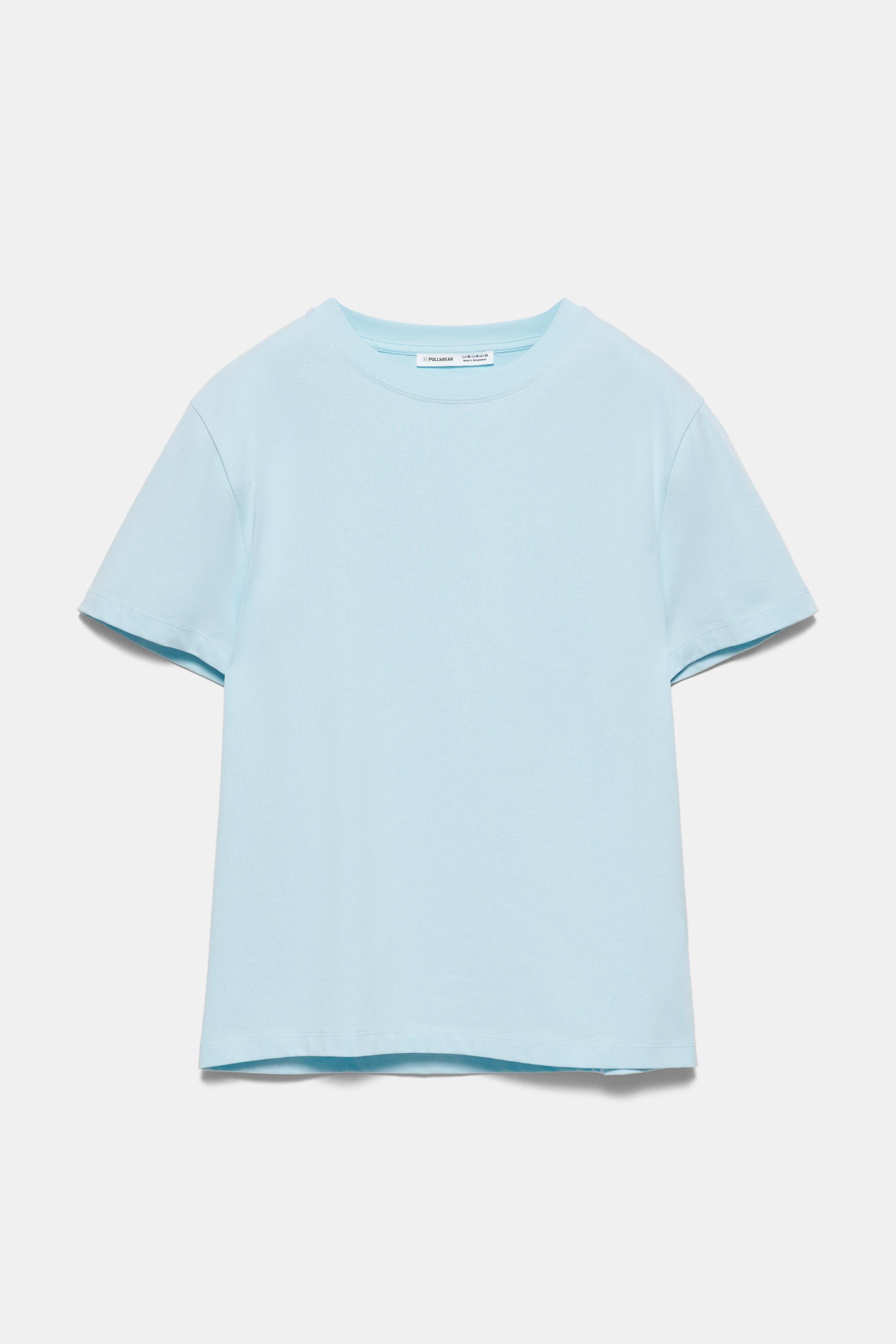 %100 pamuklu kısa kollu t-shirt - Görsel 4