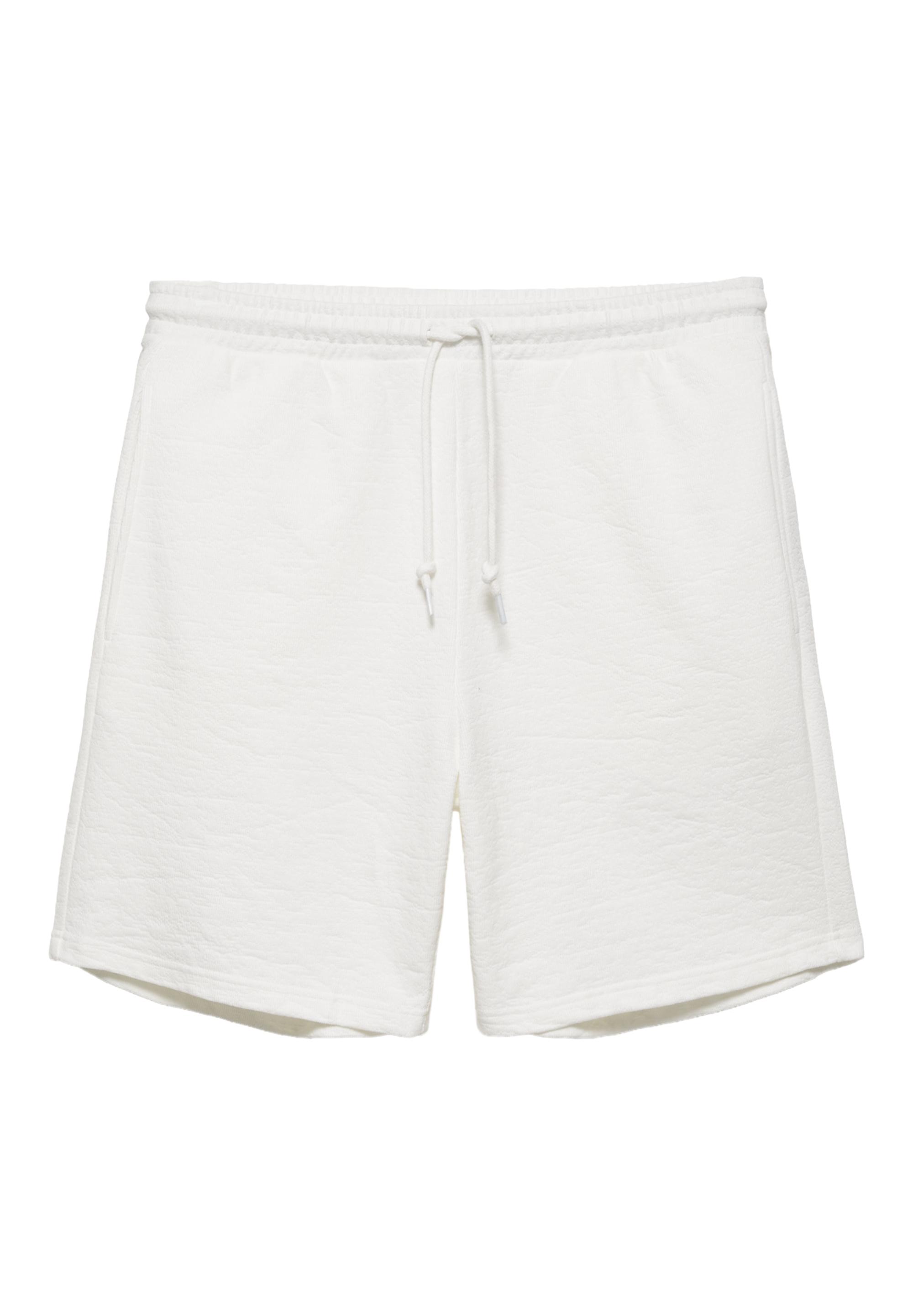 Kumaş dokulu jogger bermuda - Görsel 3