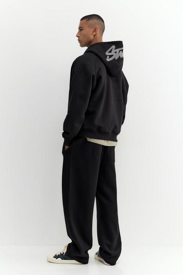 STWD zip-up hoodie — Black 6