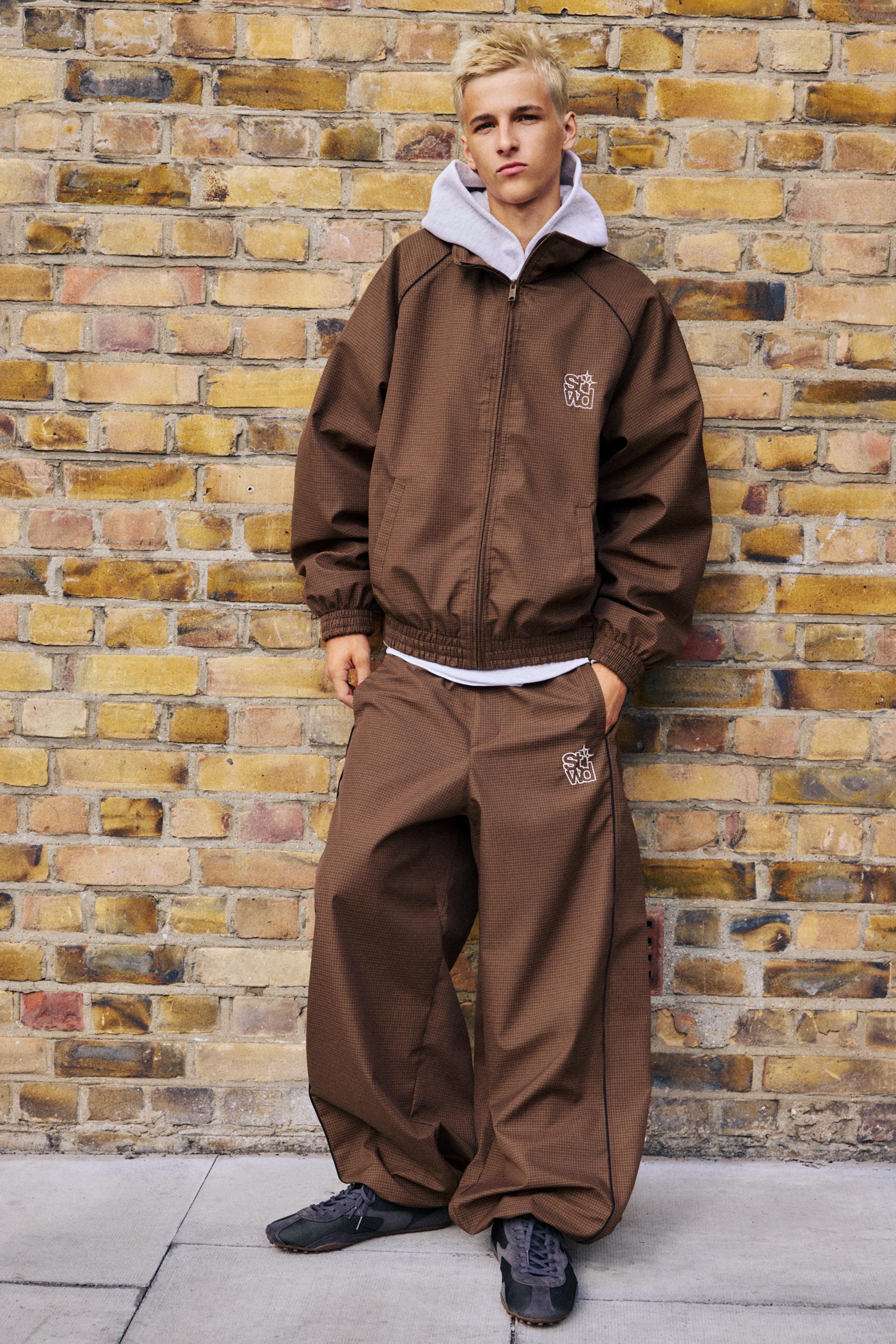 Pantalón jogger STWD cuadros
