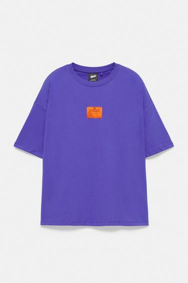 STWD label T-shirt — Mulberry 5