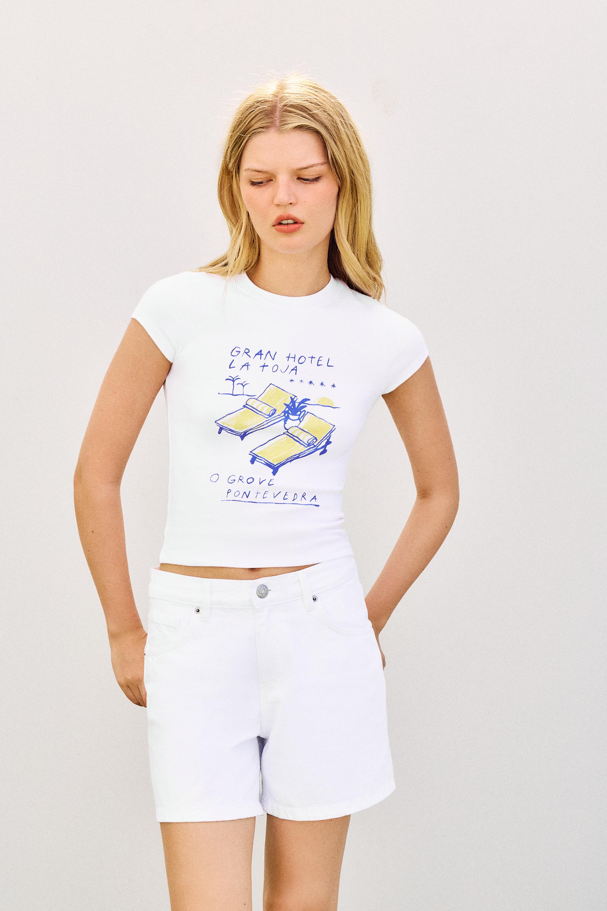 La Toja sun loungers T-shirt — Ice