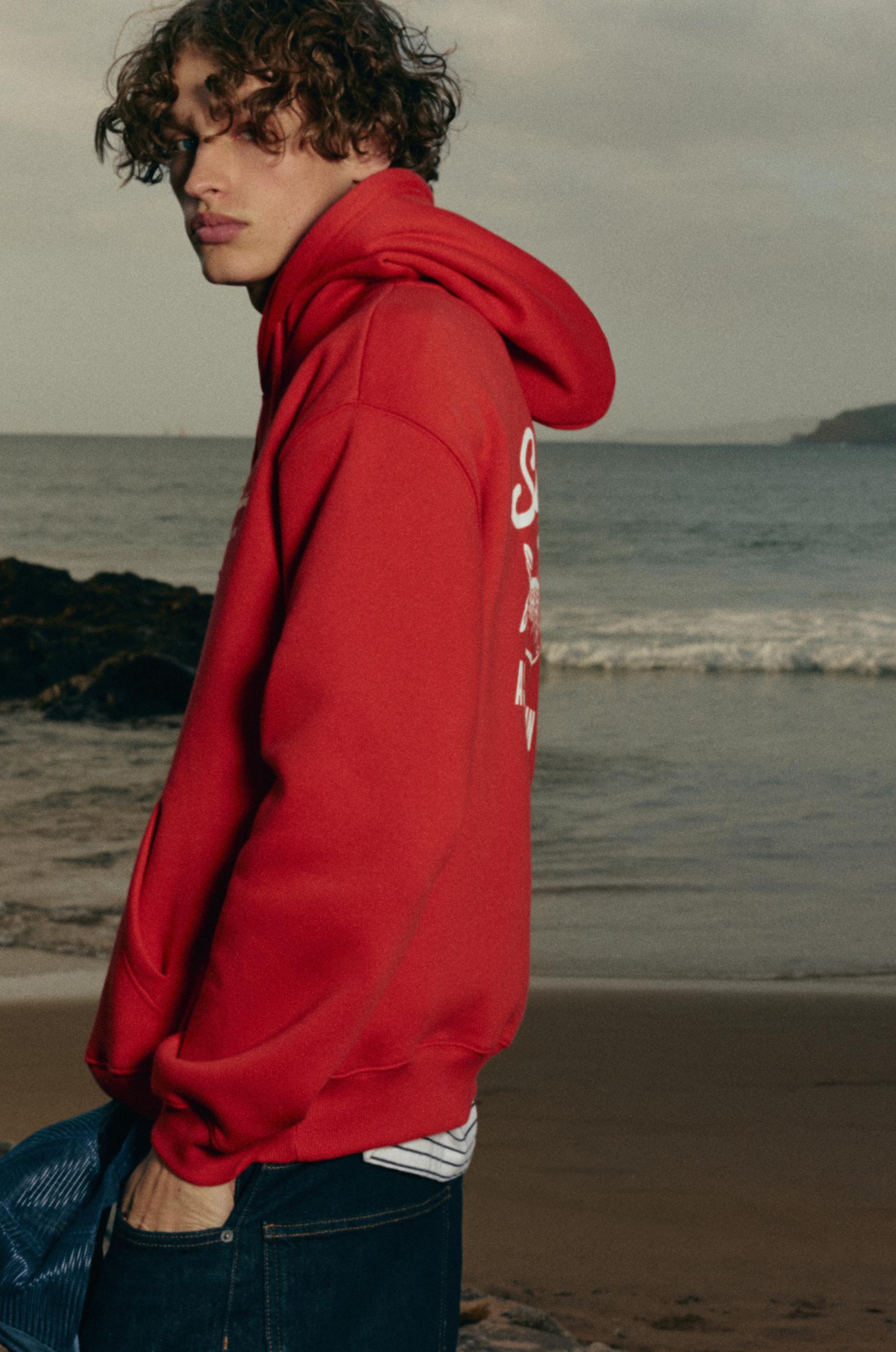 San Xoán hoodie — Red