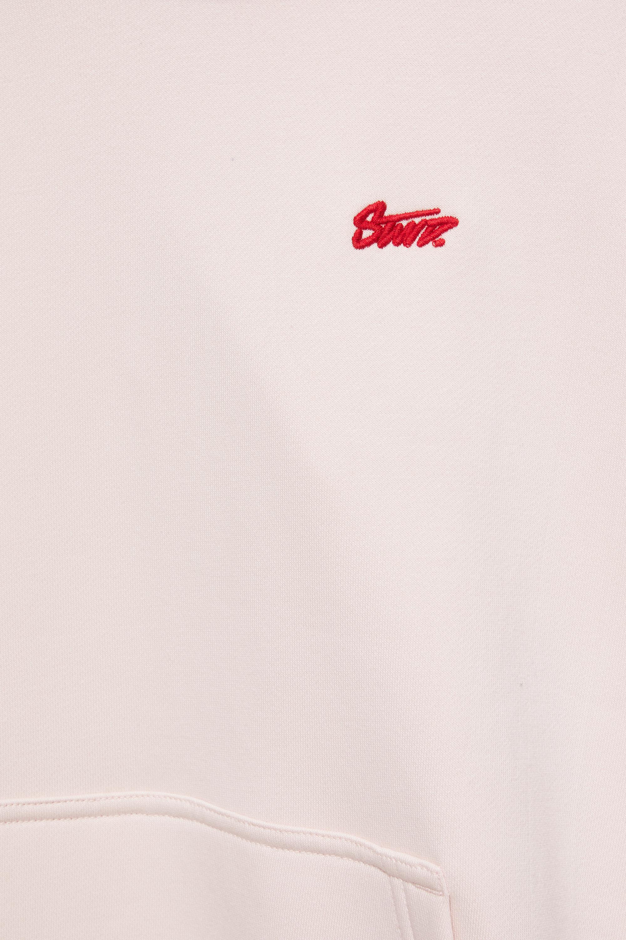 STWD logo boxy hoodie — Pink