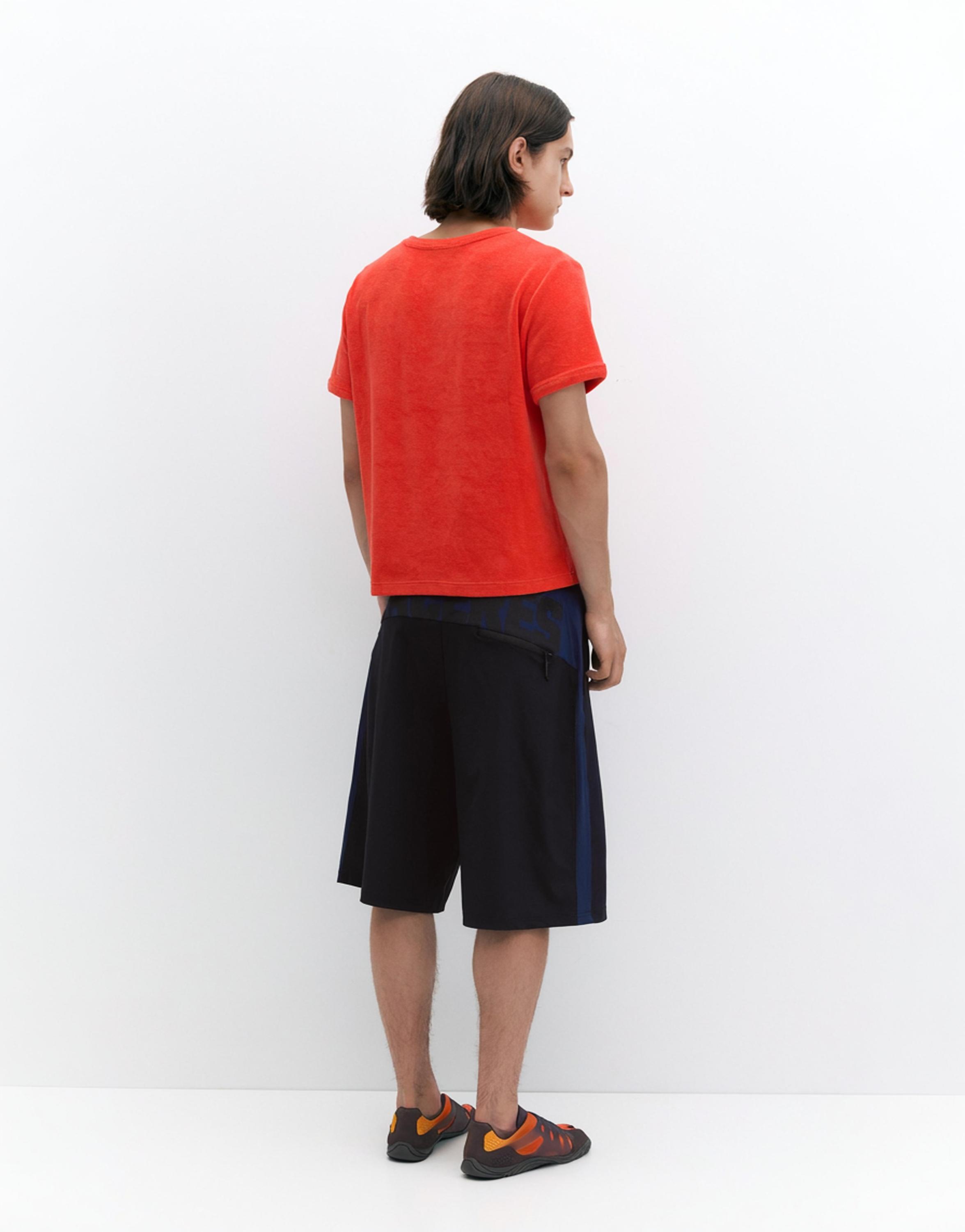 Pleasures x STWD towelling T-shirt — Red