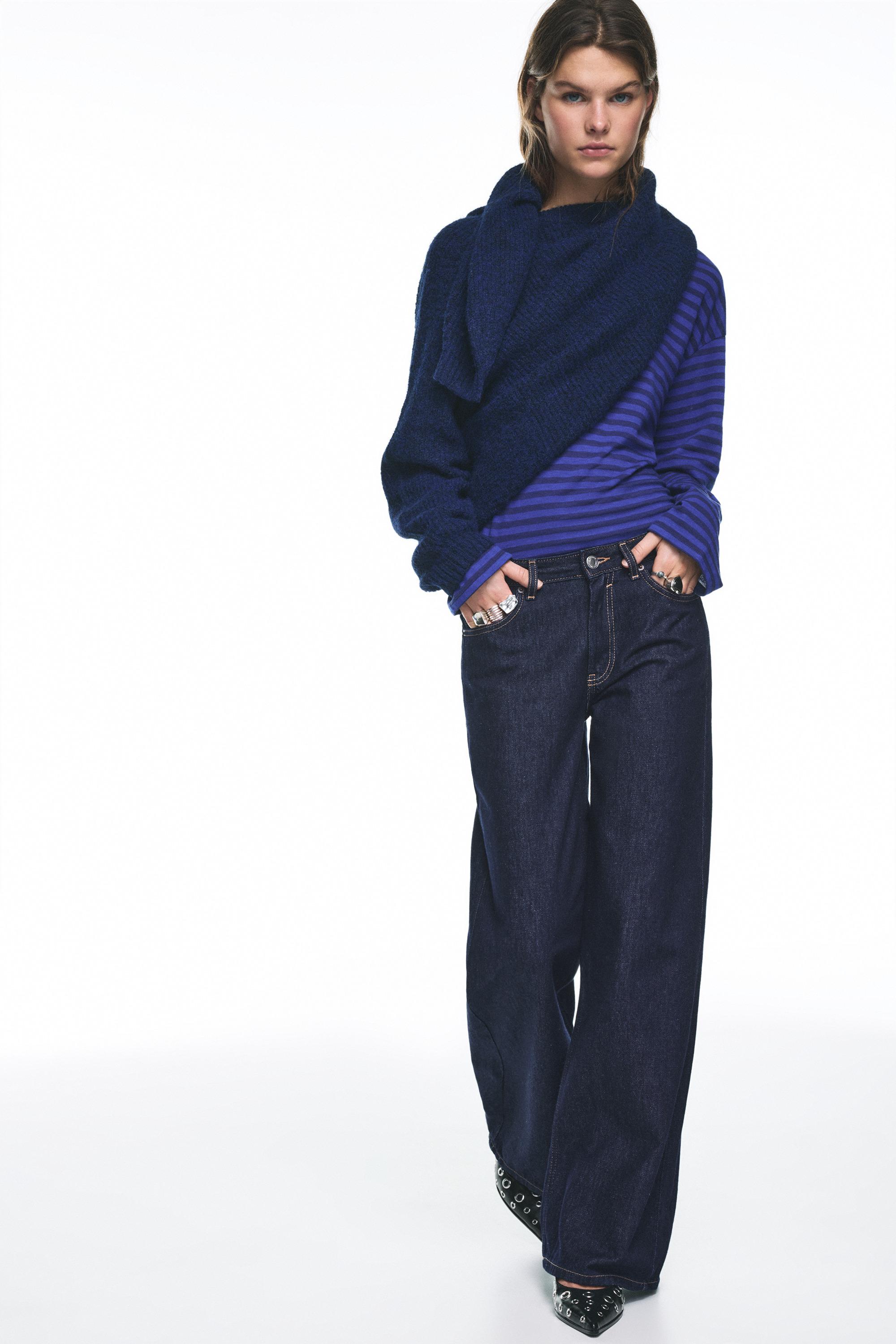 Oversize baggy jeans — Navy