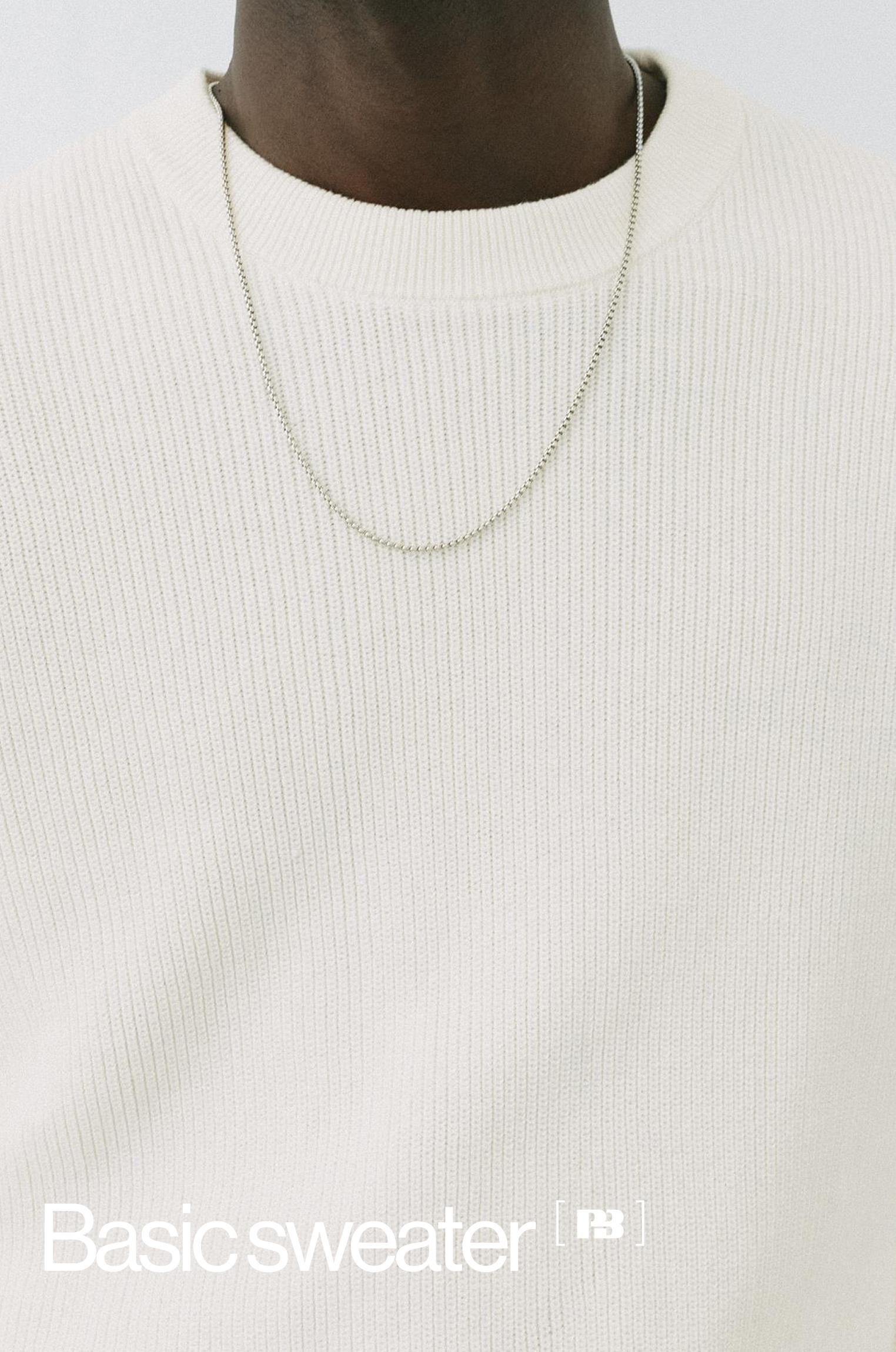 Basic jumper — Off white