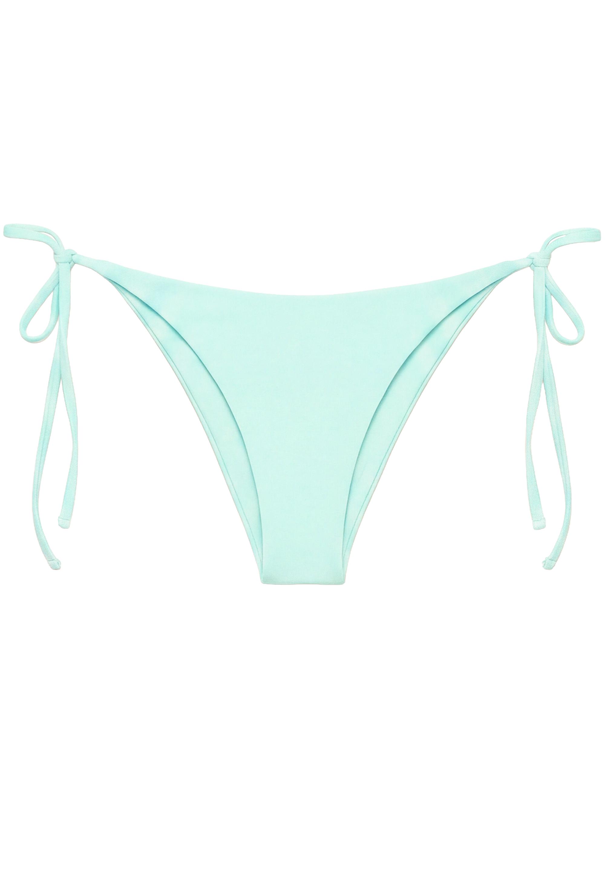 Bikini bottoms with knots — Turquoise