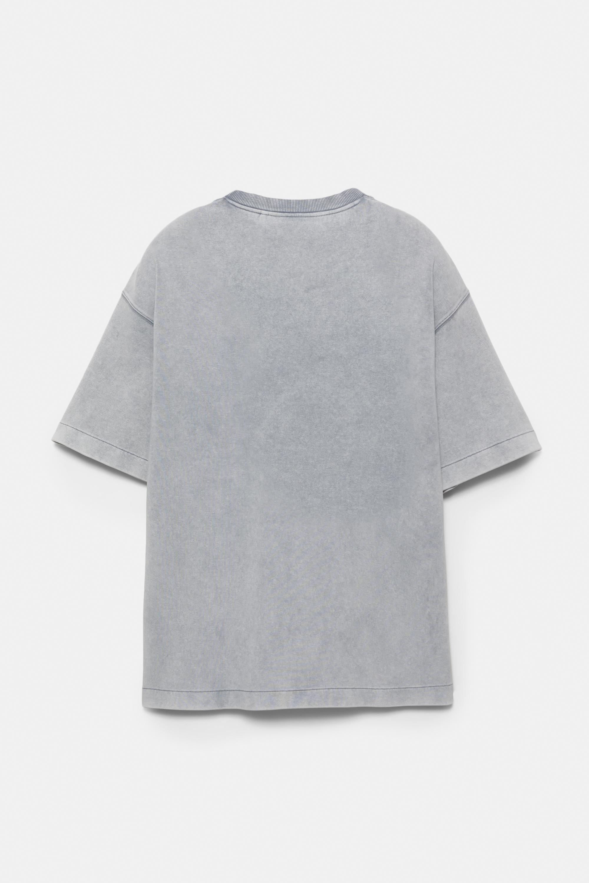 Soluk efektli STWD t-shirt