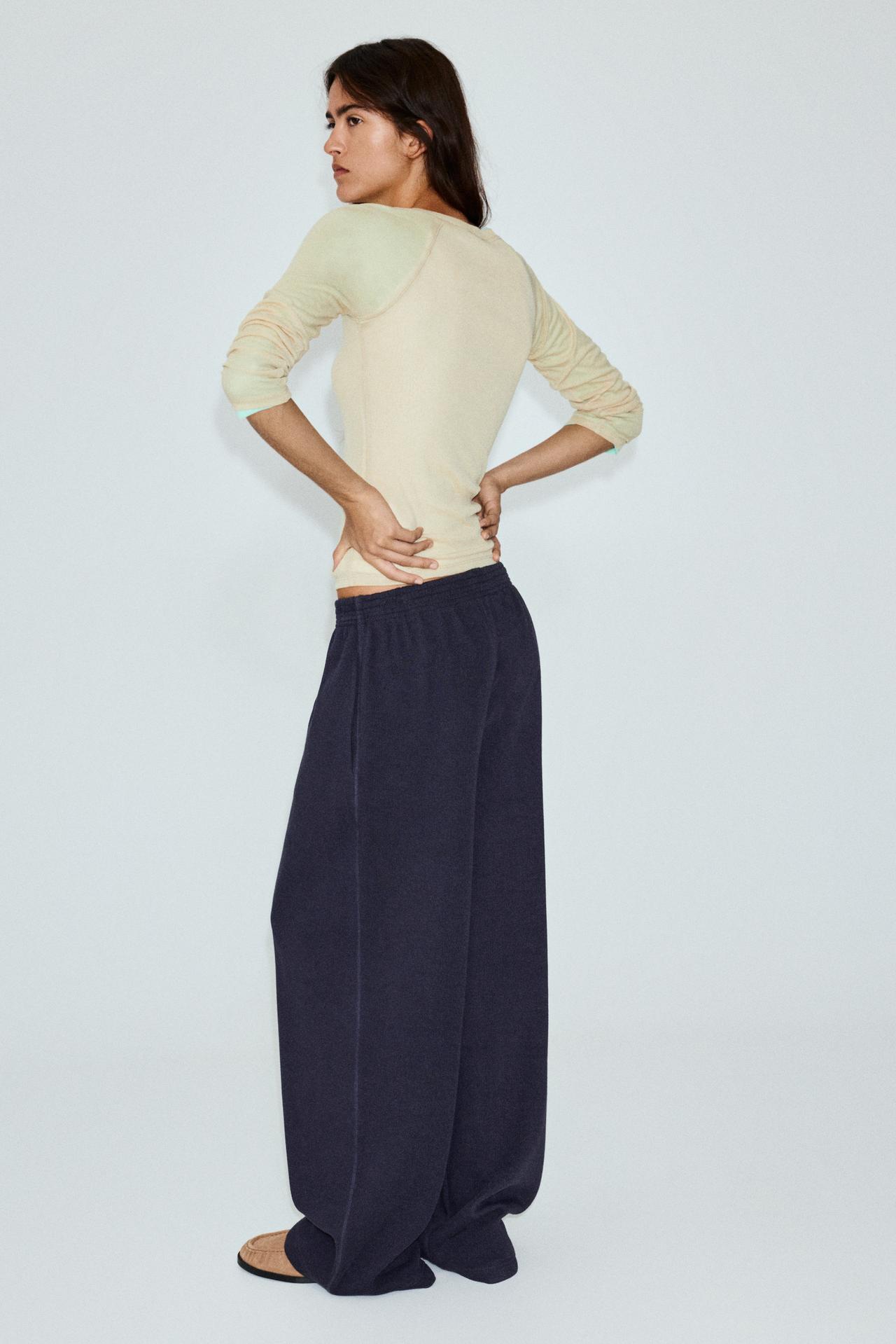 Heavyweight jogger trousers — Navy