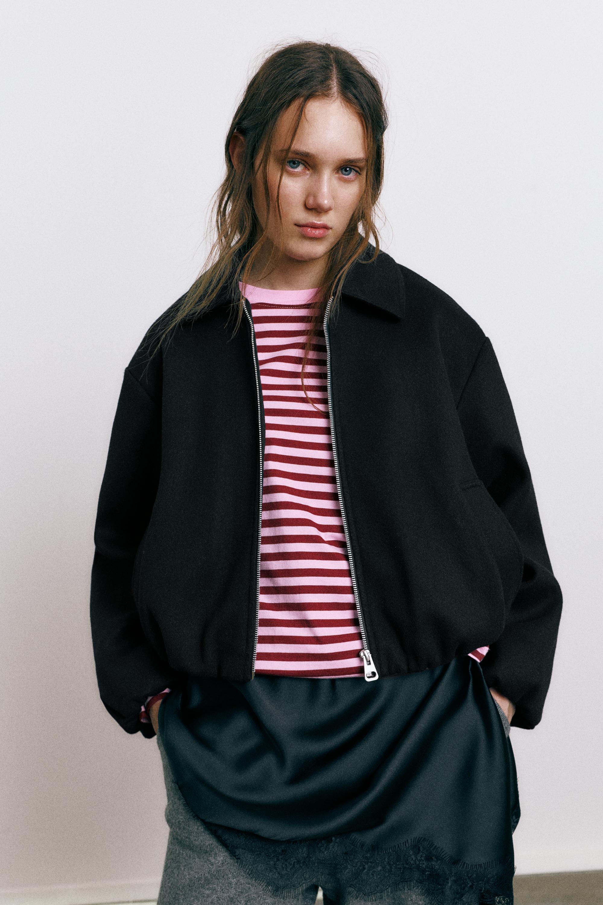 Yumuşak kumaş balon ceket - Görsel 20