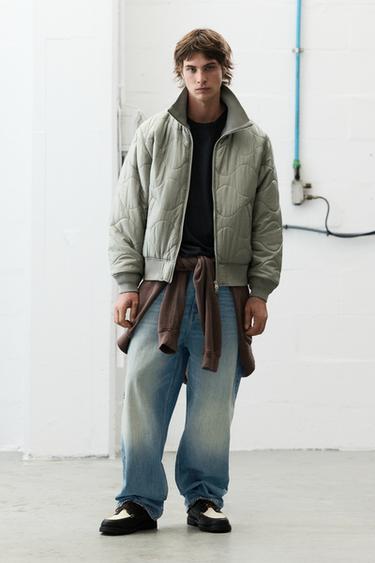 Lightweight puffer jacket — Water green 4