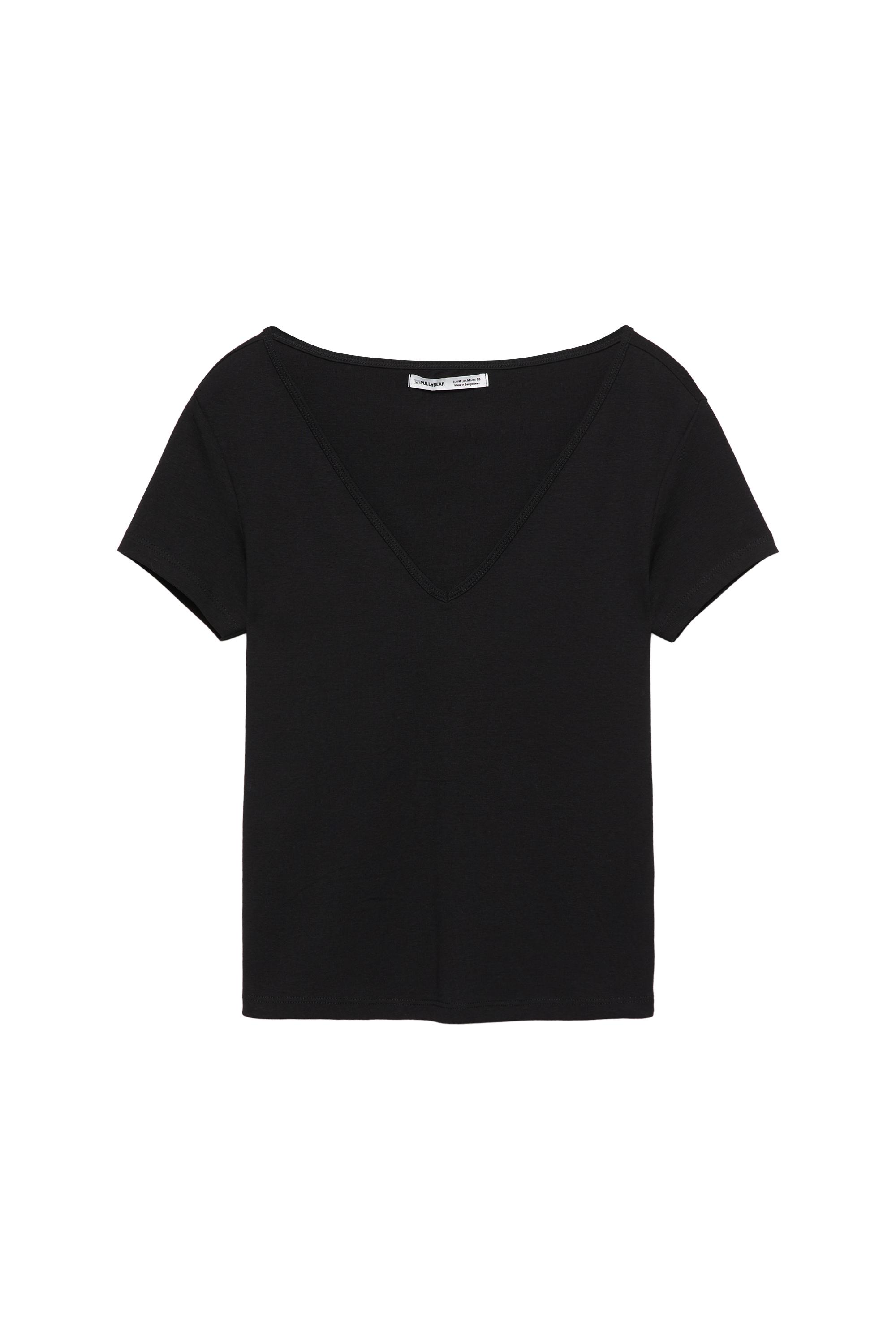 V yaka t-shirt - Görsel 62