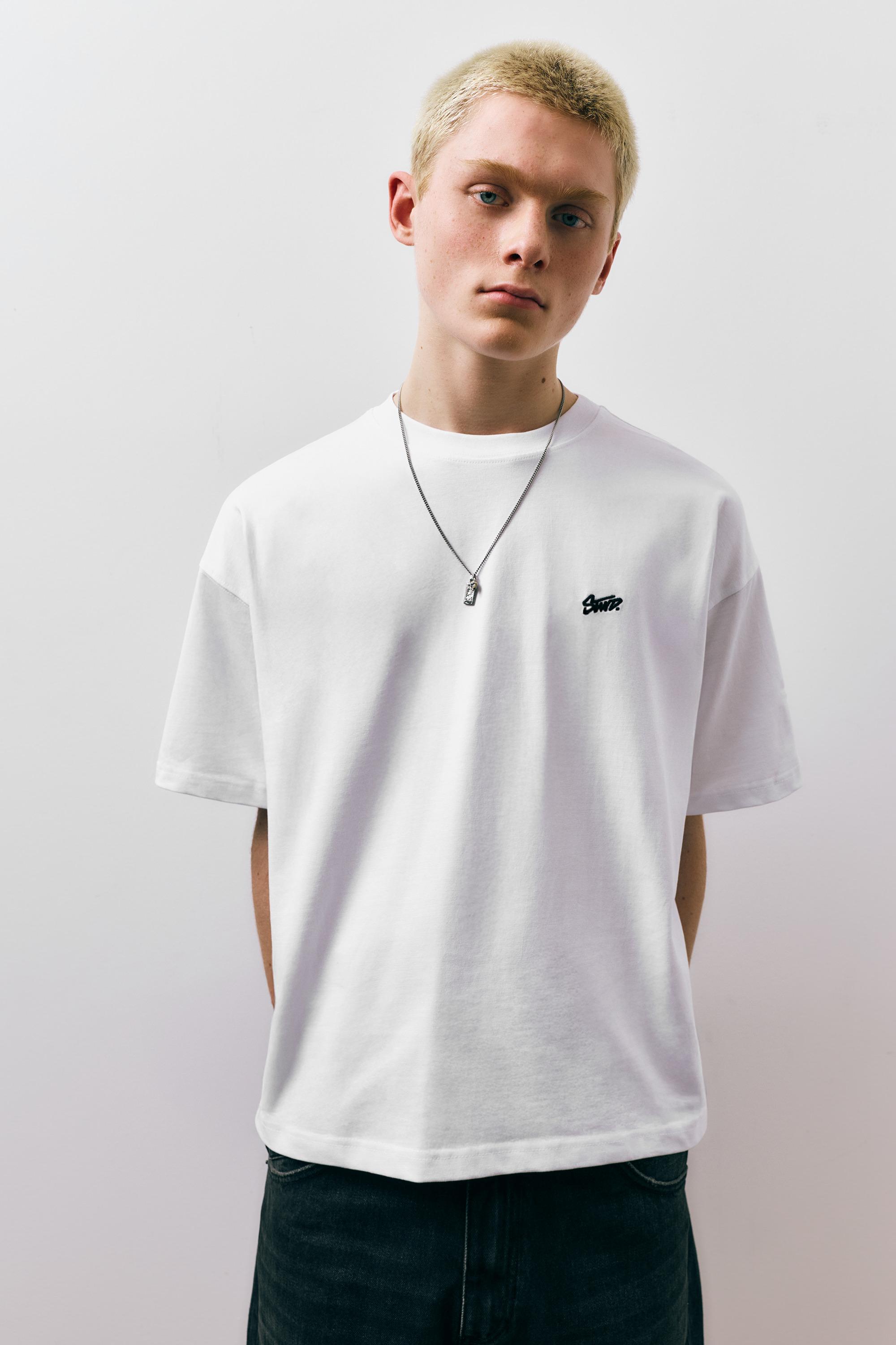 STWD logolu salaş t-shirt - Görsel 52