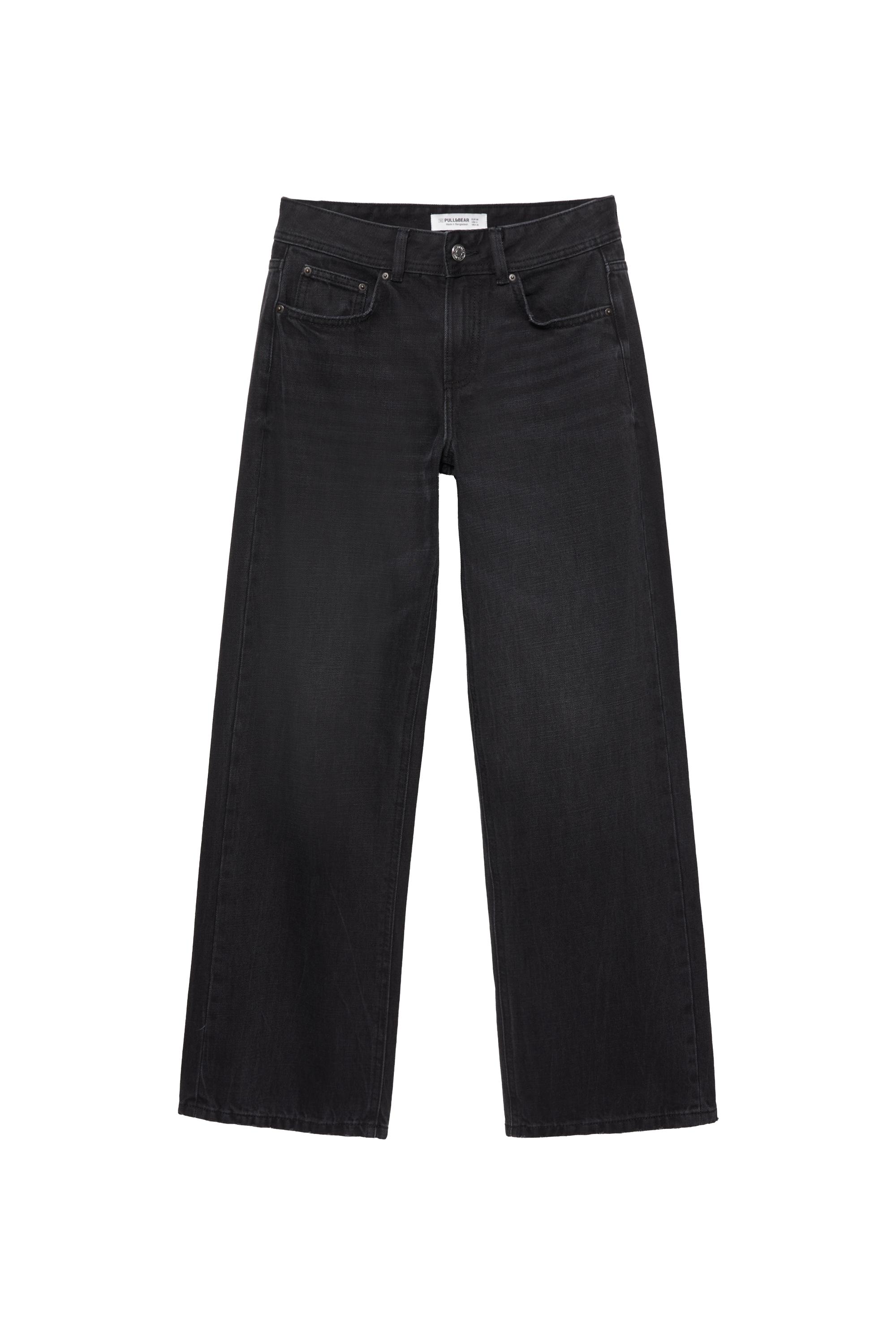 Pull&Bear Düşük bel straight fit jean